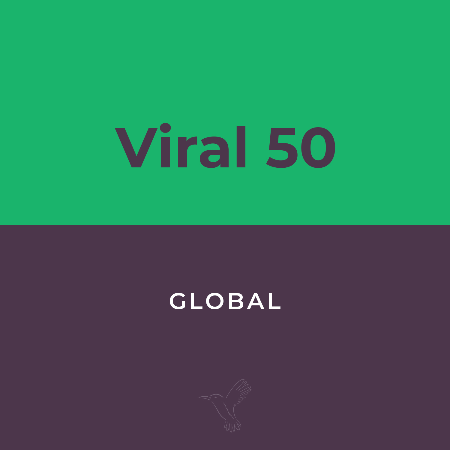 Viral 50 Global Playlist - Kolibri Music
