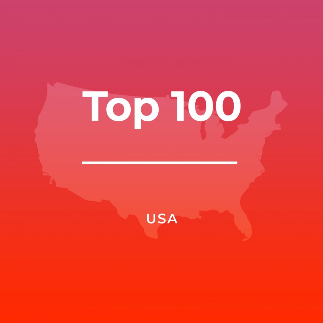 Top 100 USA Playlist Kolibri Music