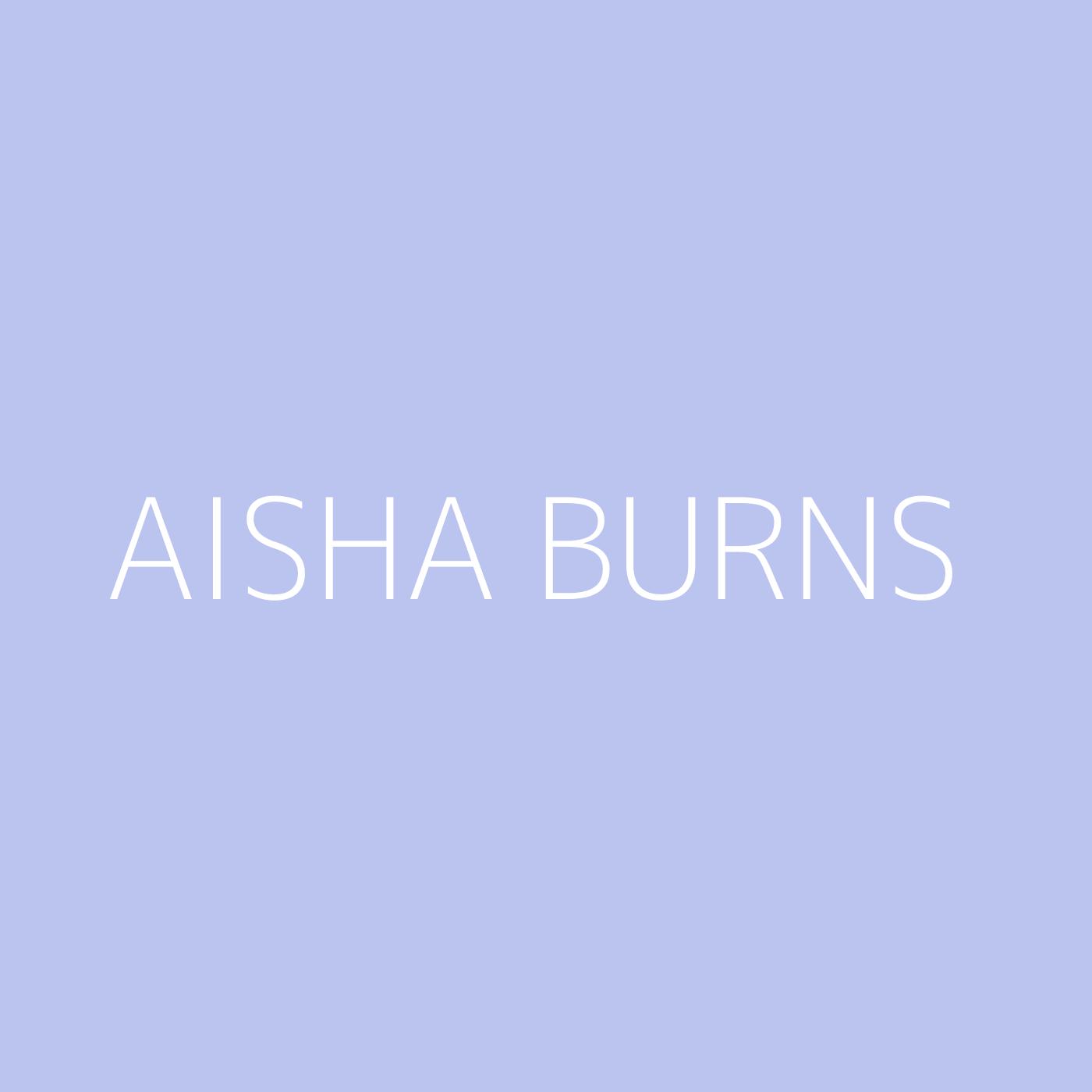 Aisha Burns Playlist Artwork