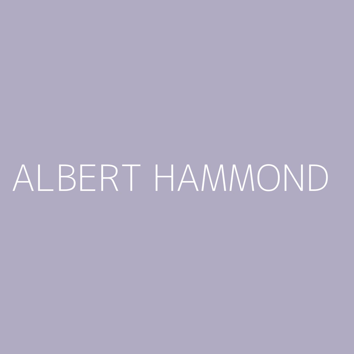 Albert Hammond