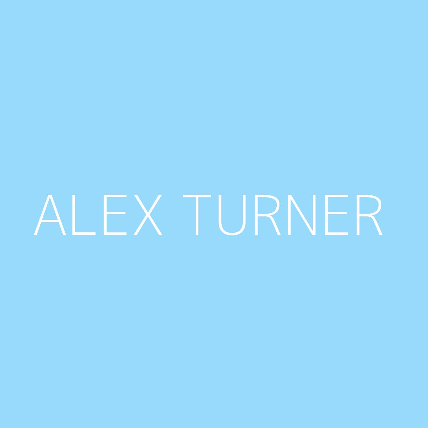 Alex Turner Playlist Artwork