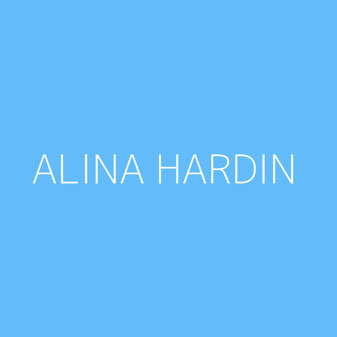 Alina Hardin Playlist Artwork