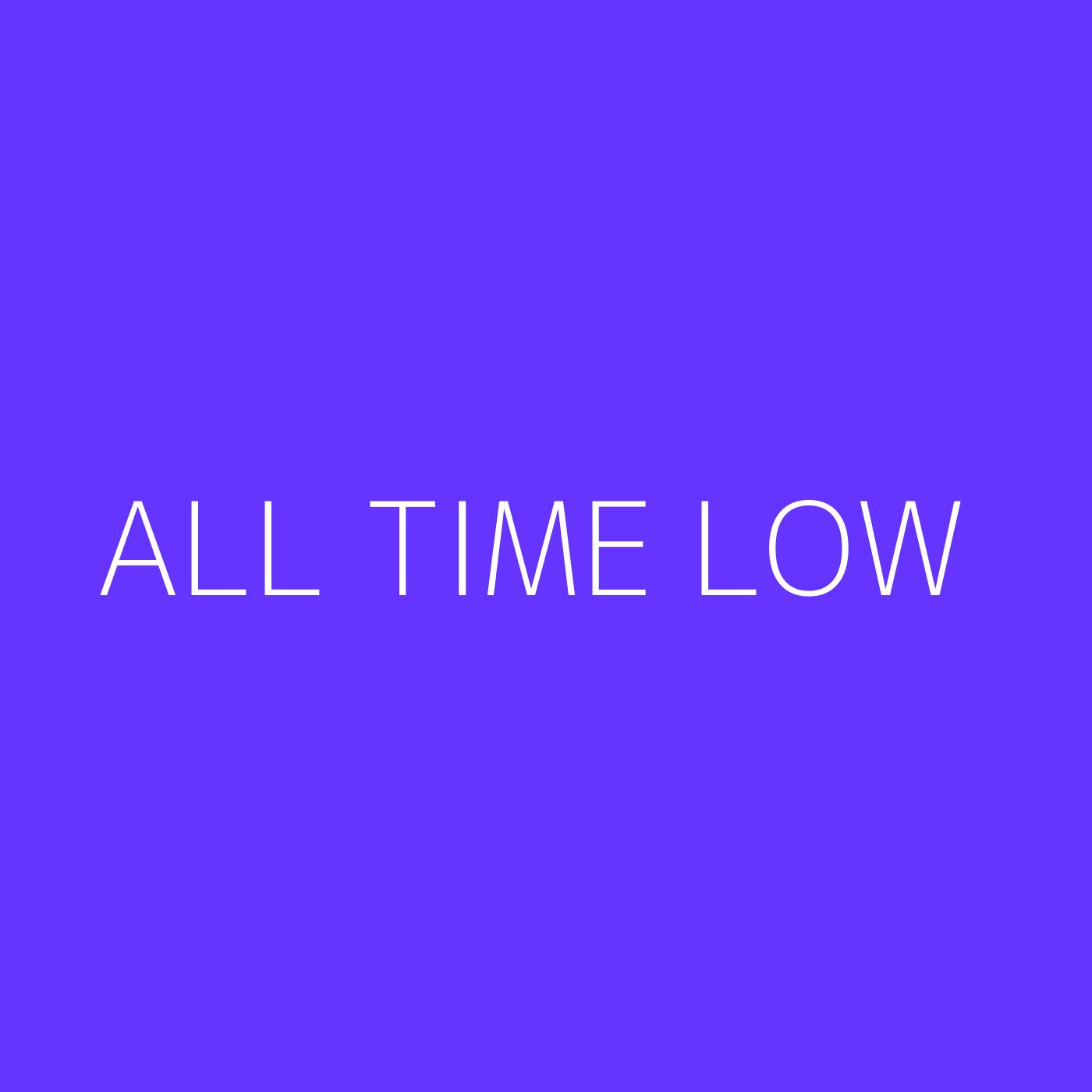 All Time Low Playlist Artwork