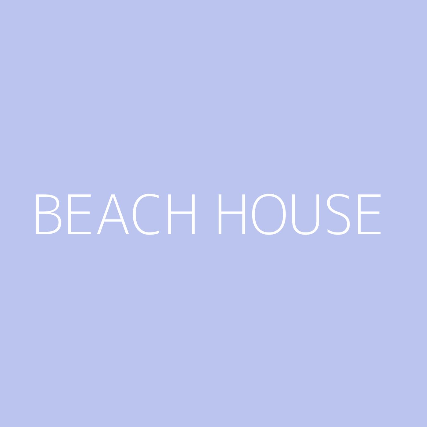 Beach House Playlist Artwork