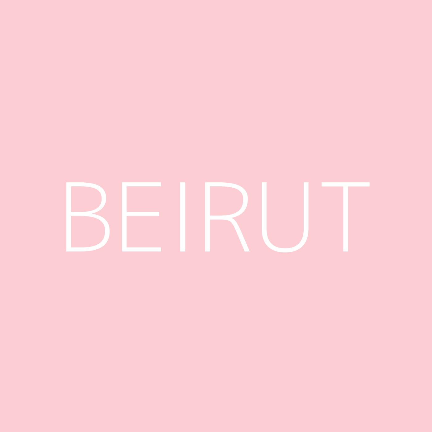 Beirut Playlist Artwork