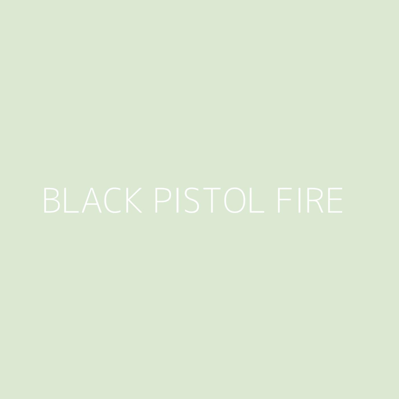 Black Pistol Fire Playlist Artwork