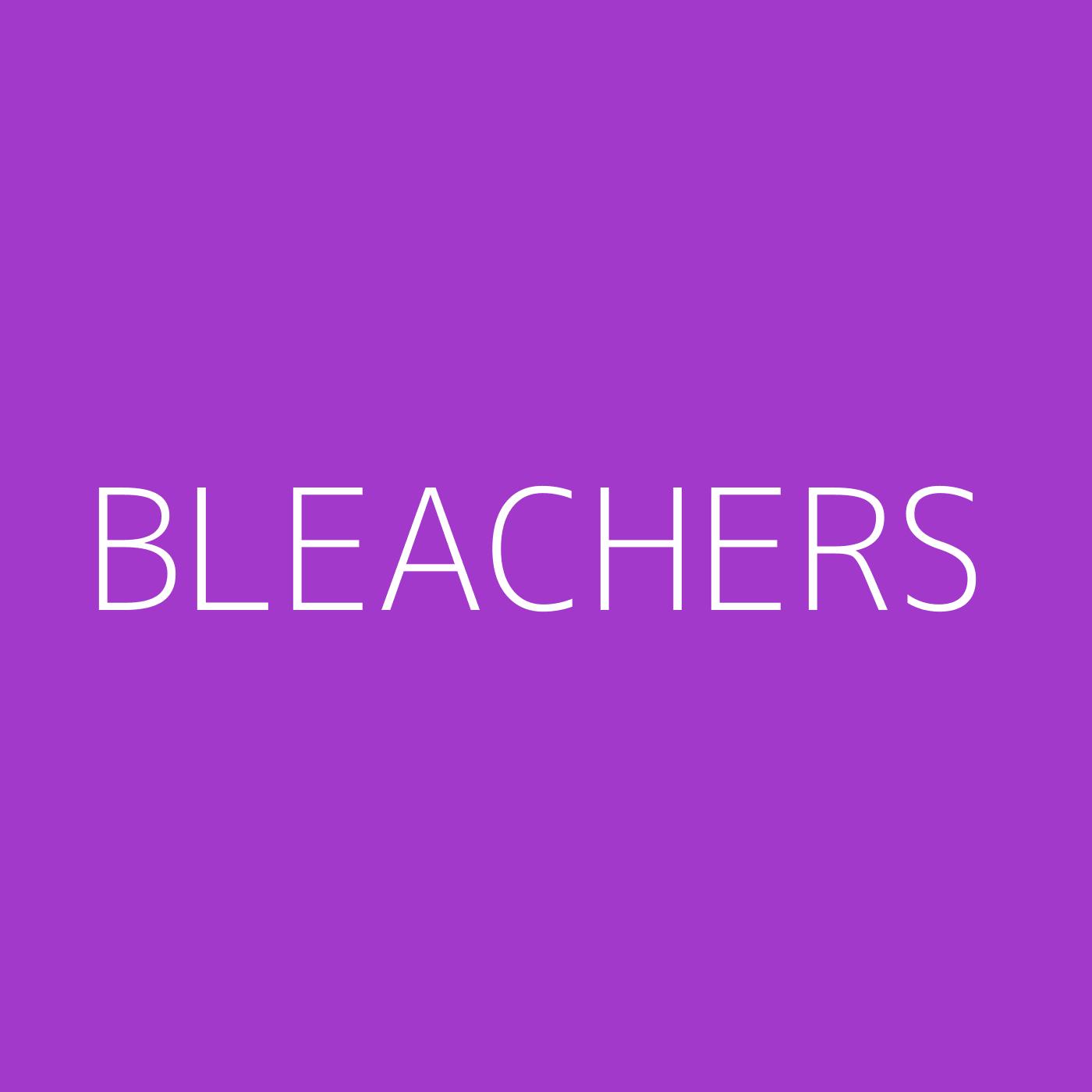 Bleachers Playlist Artwork