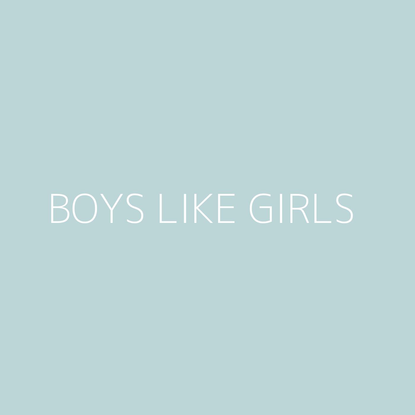 Boys Like Girls Playlist Artwork