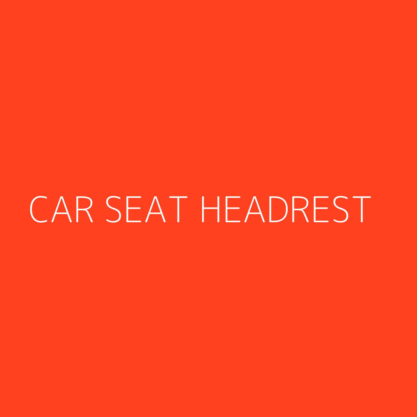 Car Seat Headrest Playlist Artwork