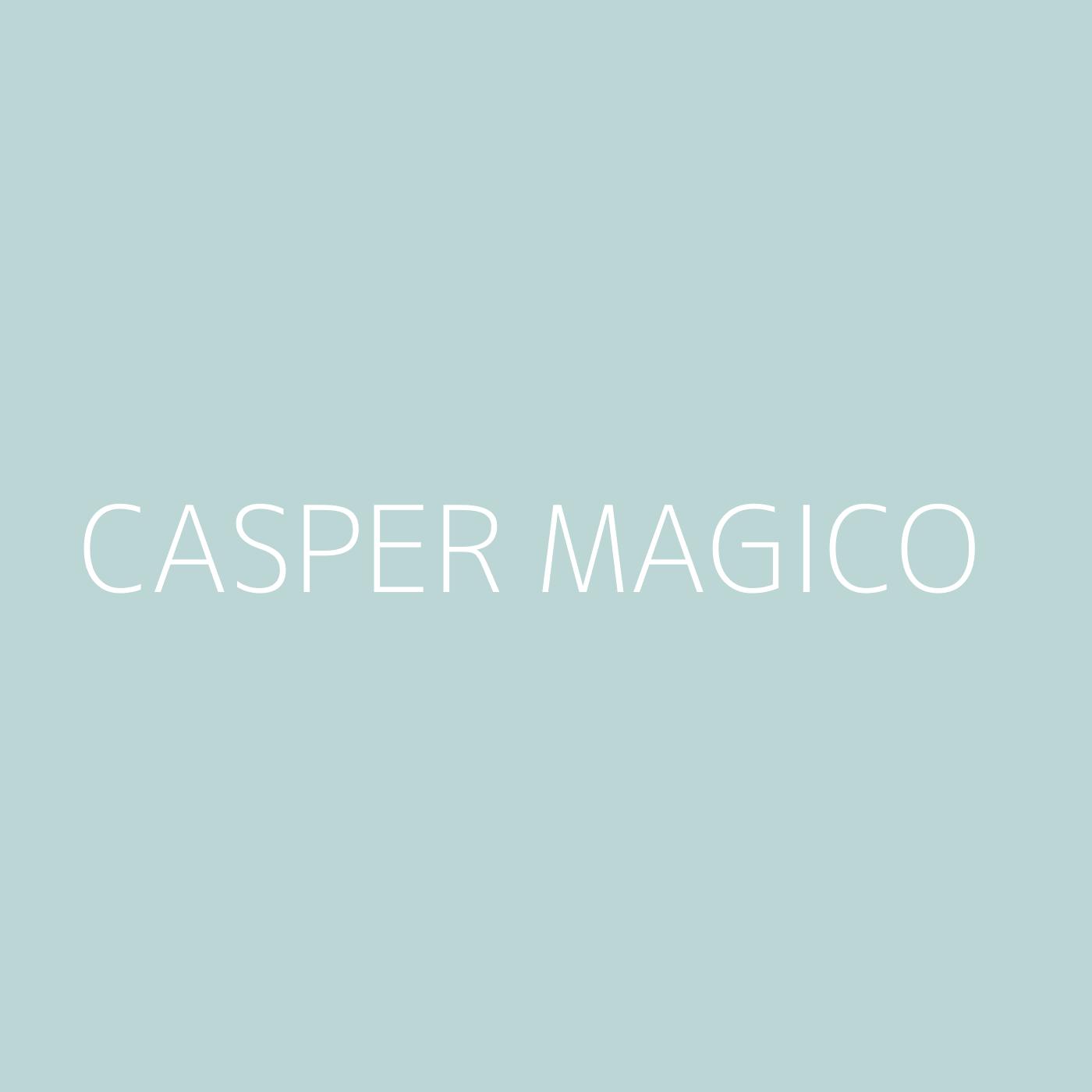 Casper Magico Playlist Artwork