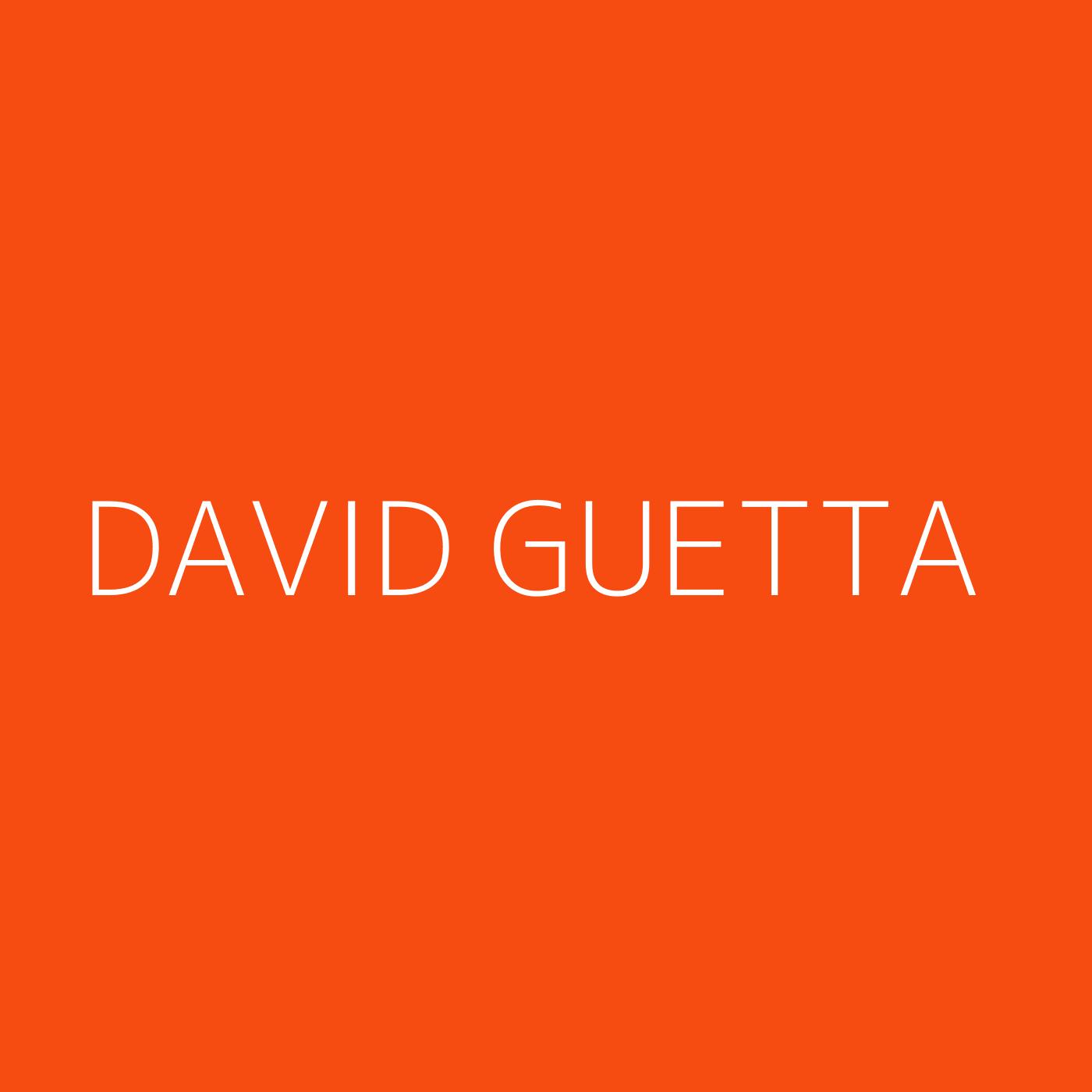 David Guetta Playlist Artwork