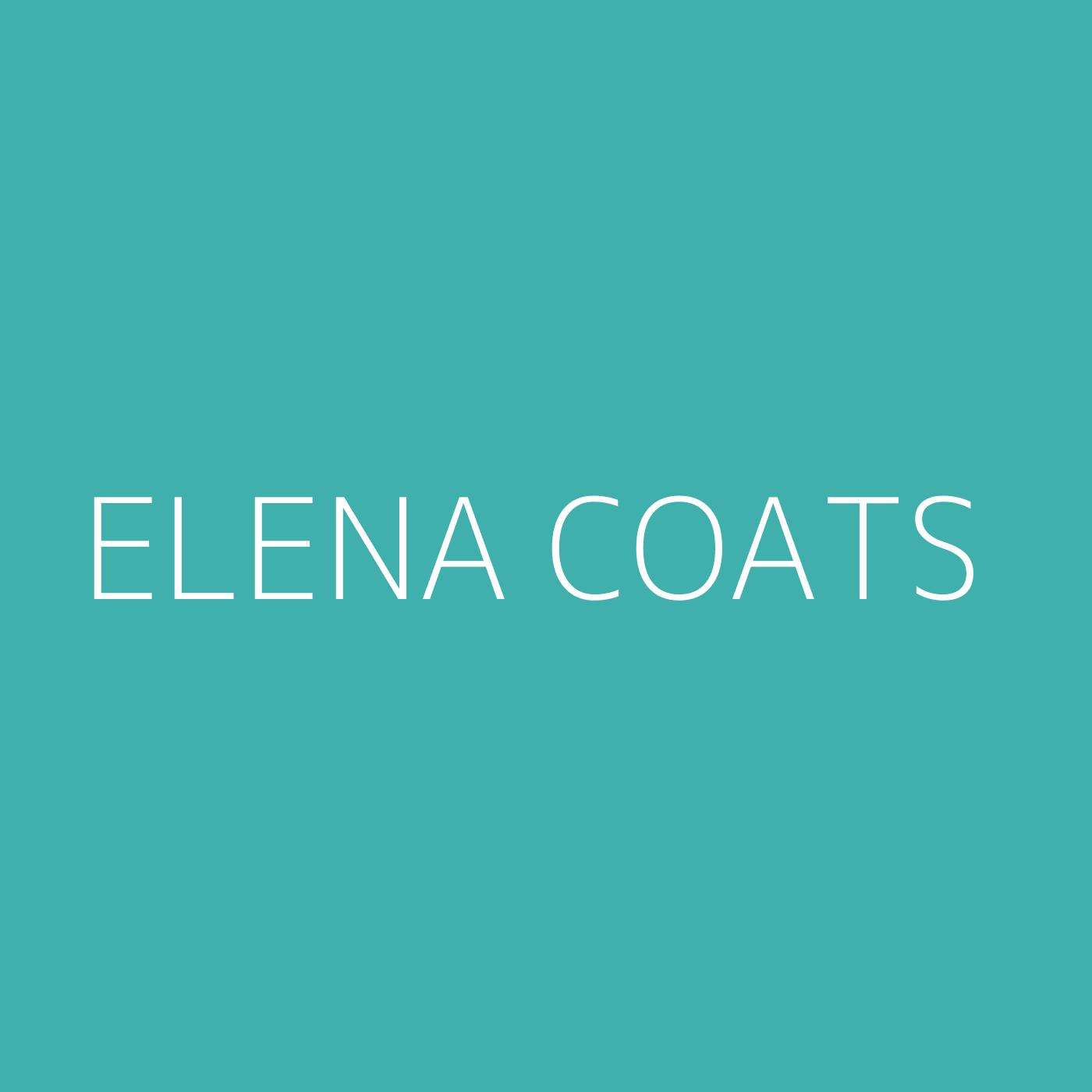 Elena Coats Playlist Artwork