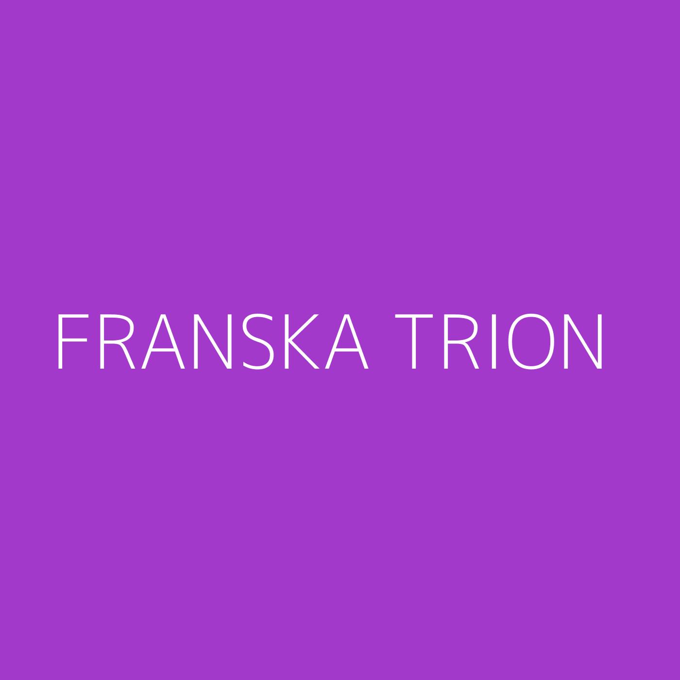 Franska Trion Playlist Artwork