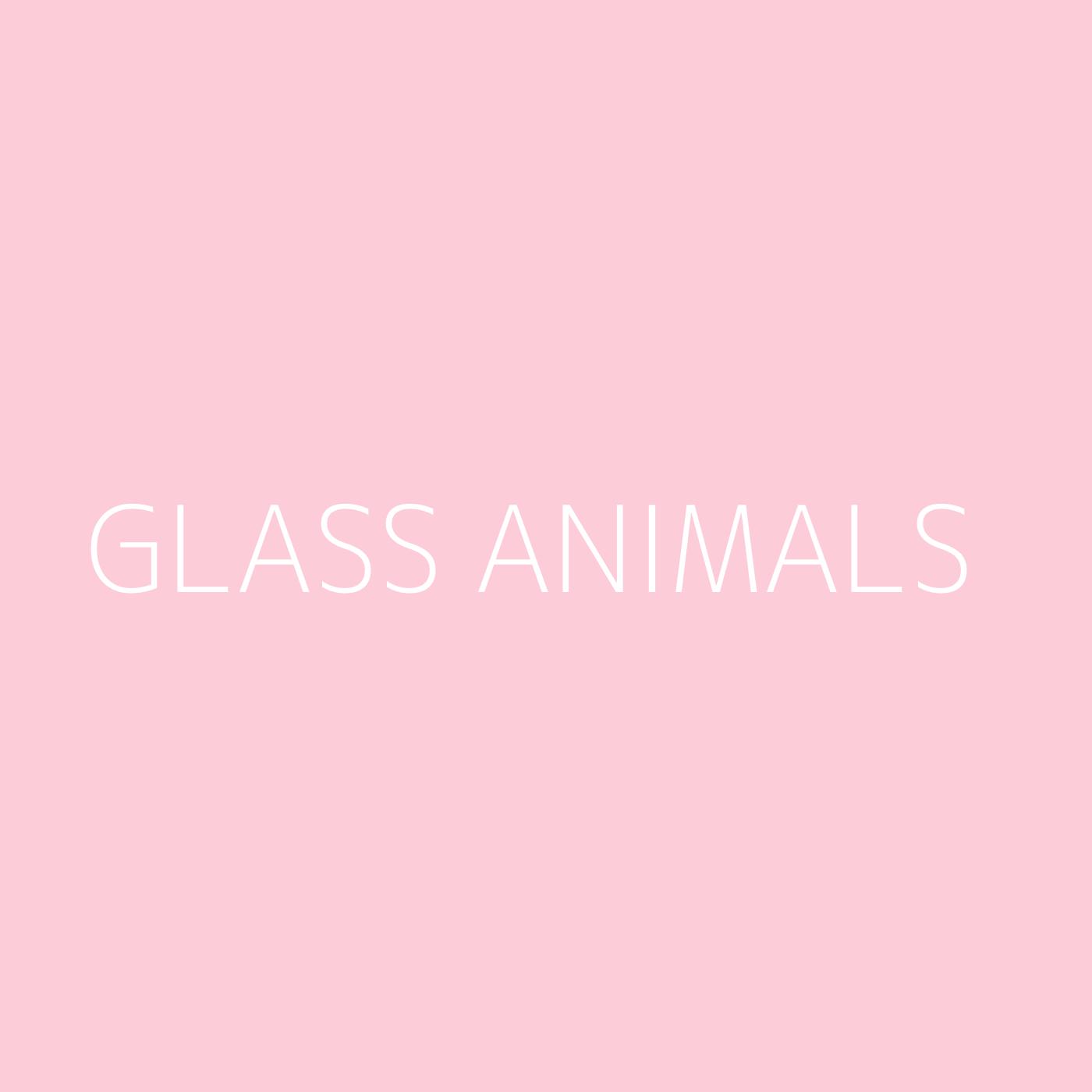 Glass Animals Playlist Artwork