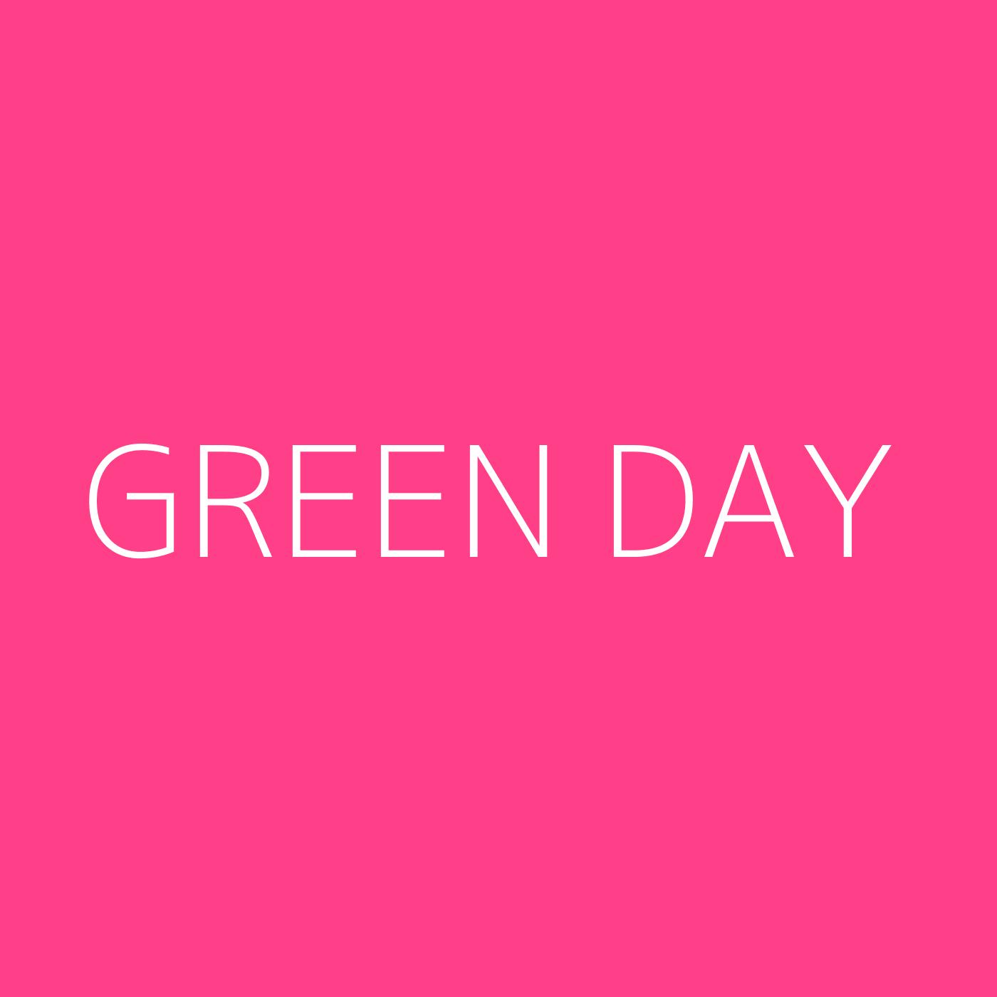 Green Day Playlist Artwork