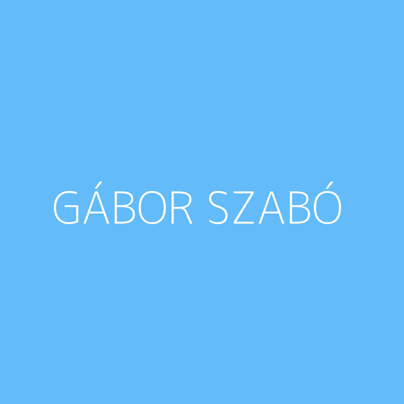 Gábor Szabó Playlist Artwork