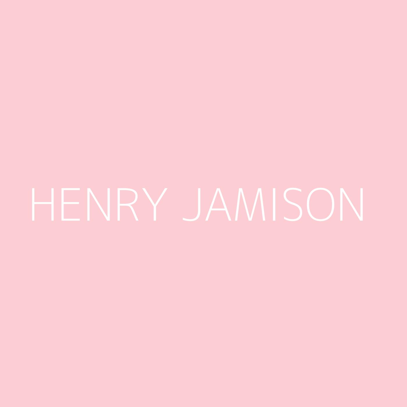 Henry Jamison Playlist Artwork
