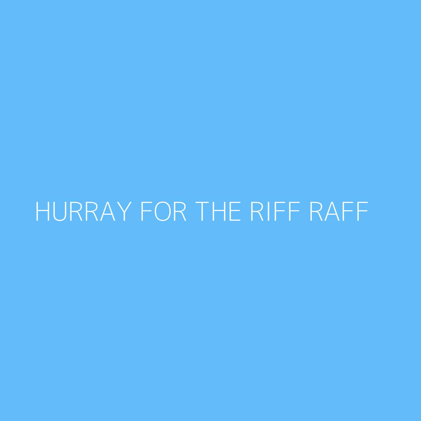 Hurray For The Riff Raff Playlist Artwork