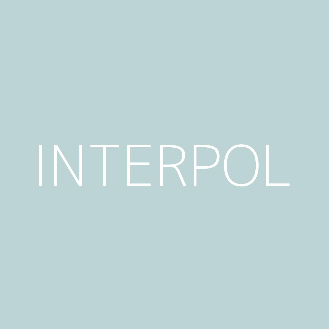 Interpol Playlist Artwork