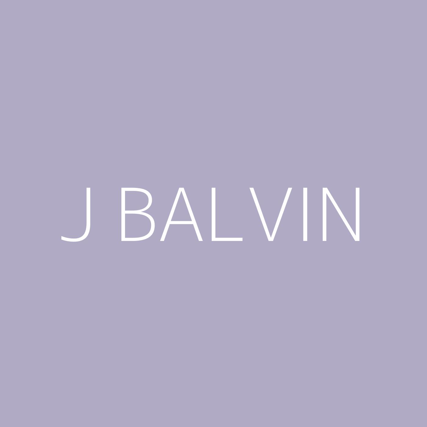 J Balvin Playlist Artwork