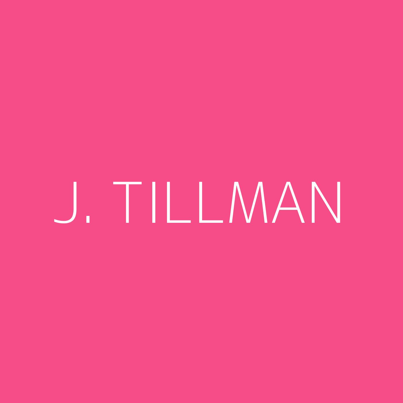 J. Tillman Playlist Artwork