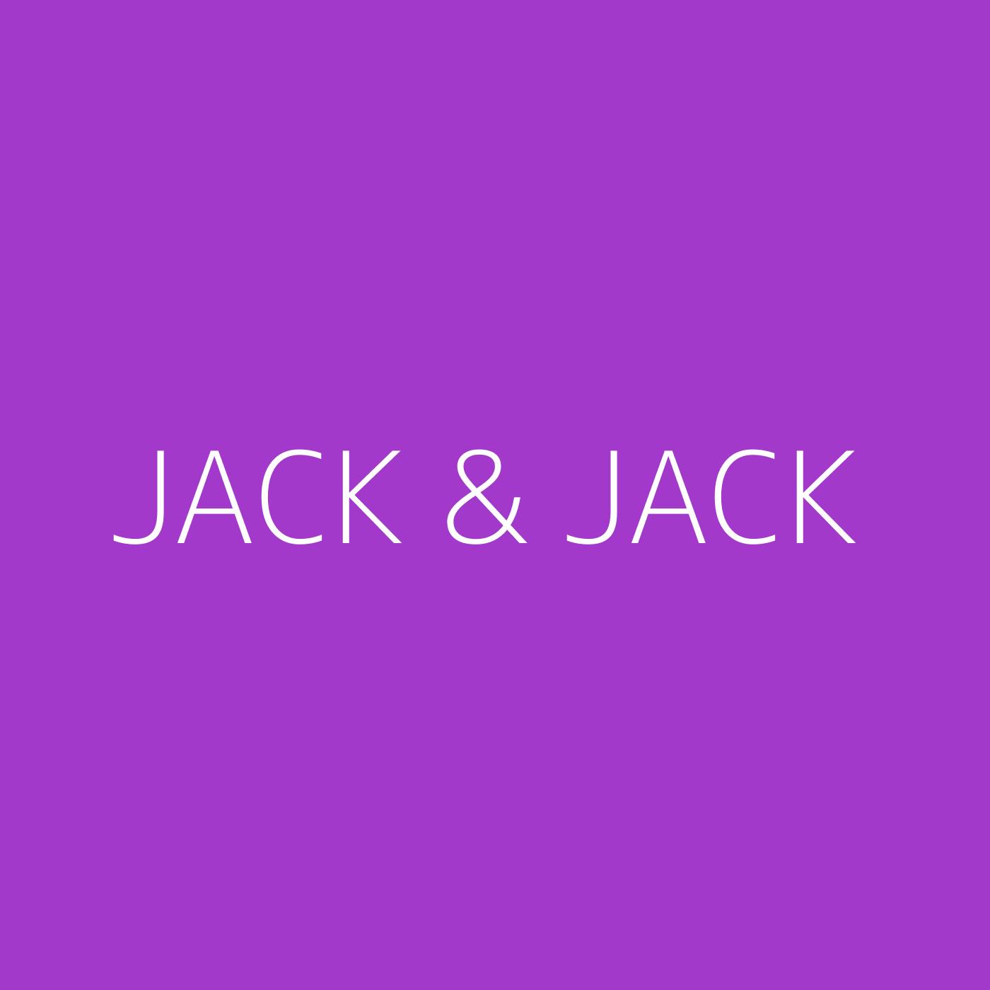Jack & Jack Playlist Artwork