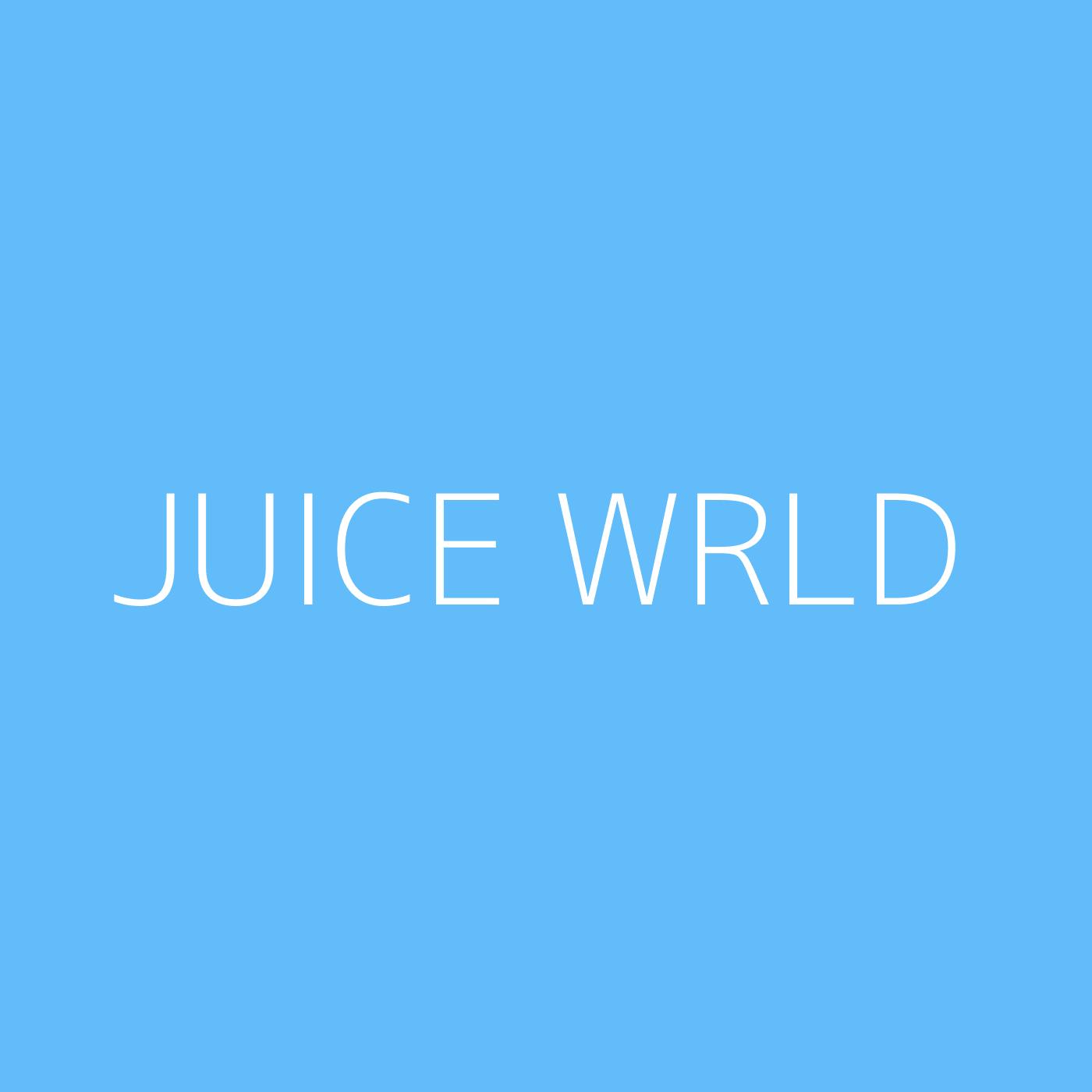 Juice WRLD Playlist Artwork