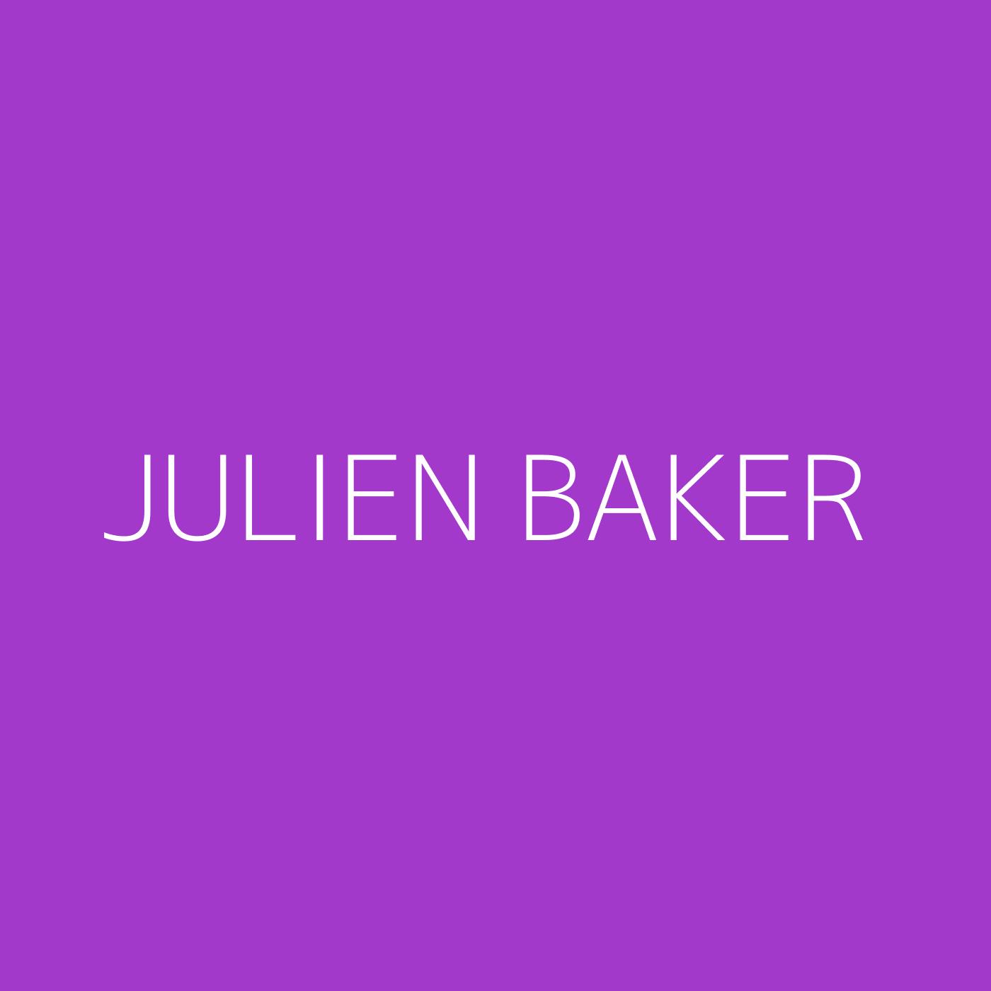Julien Baker Playlist Artwork