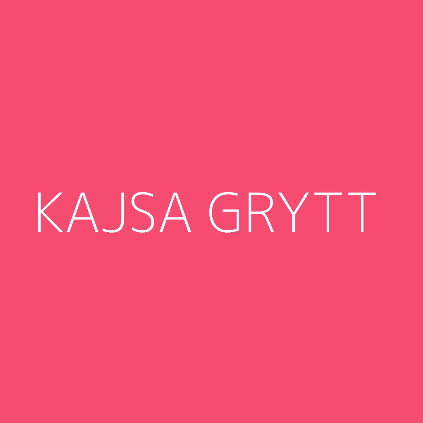 Kajsa Grytt Playlist Artwork