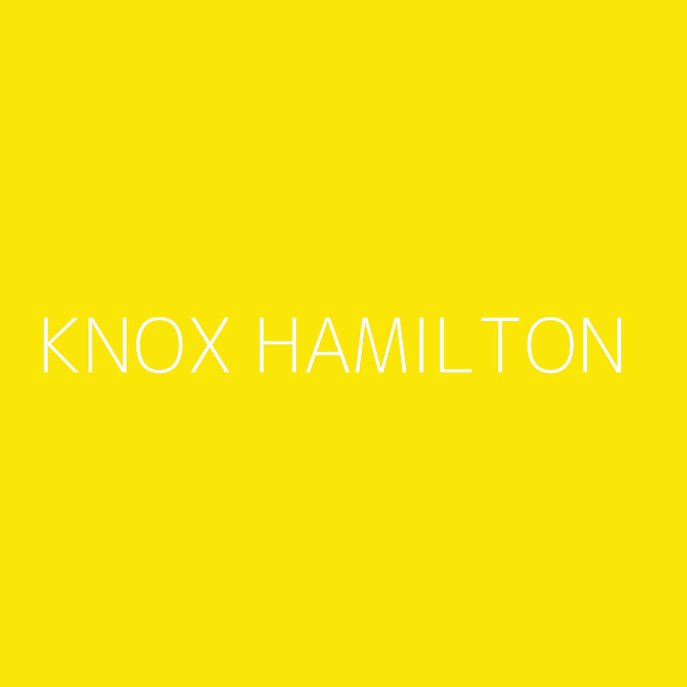 Knox Hamilton Playlist Artwork