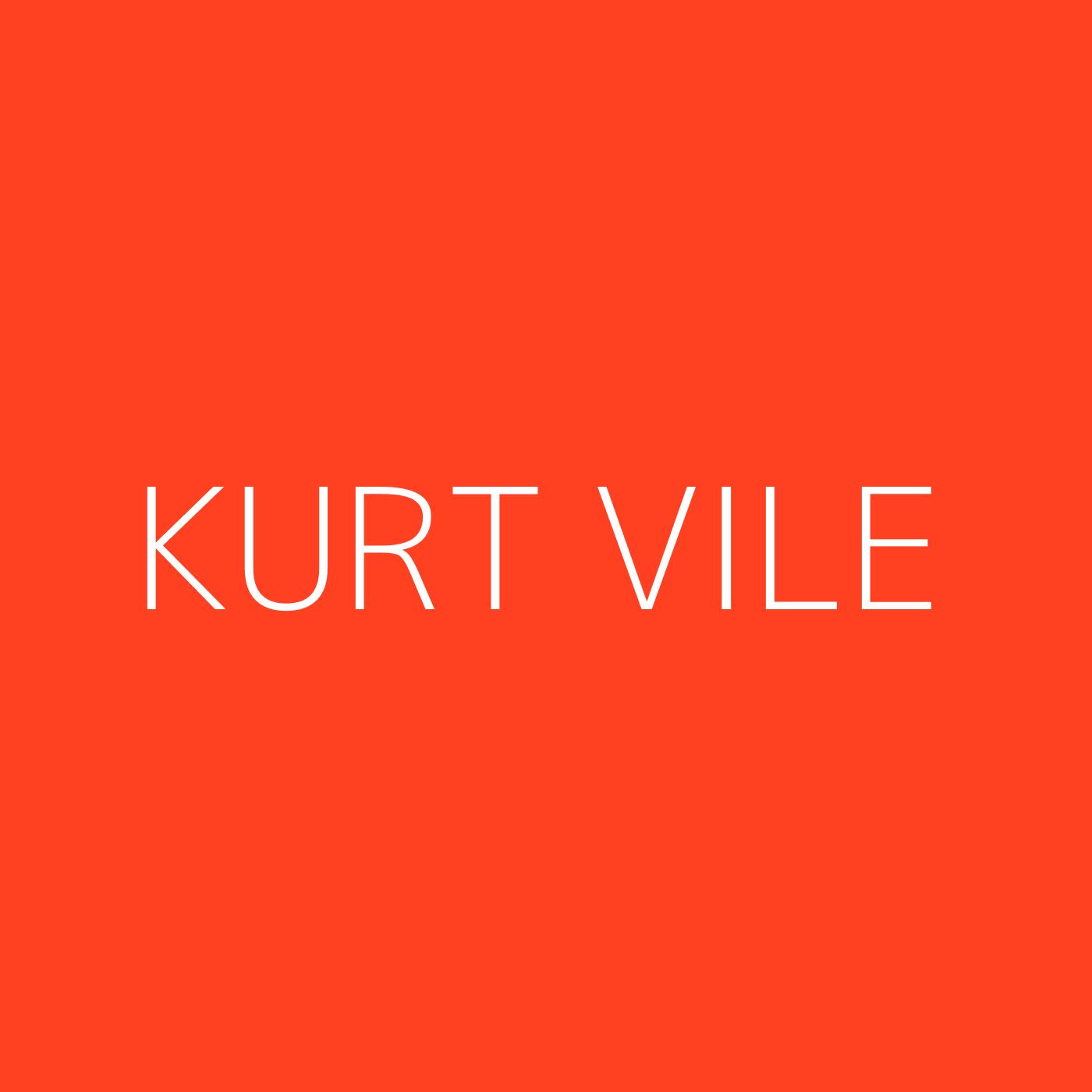 Kurt Vile Playlist Artwork