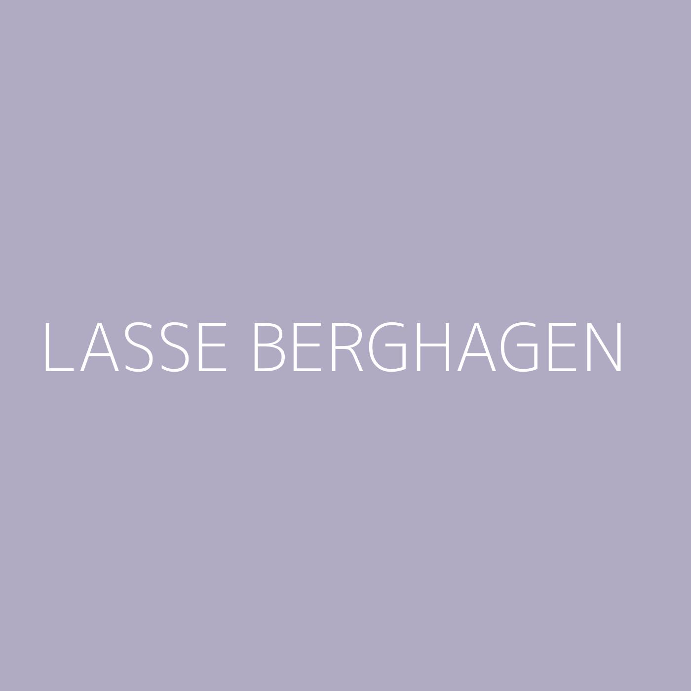 Lasse Berghagen Playlist Artwork