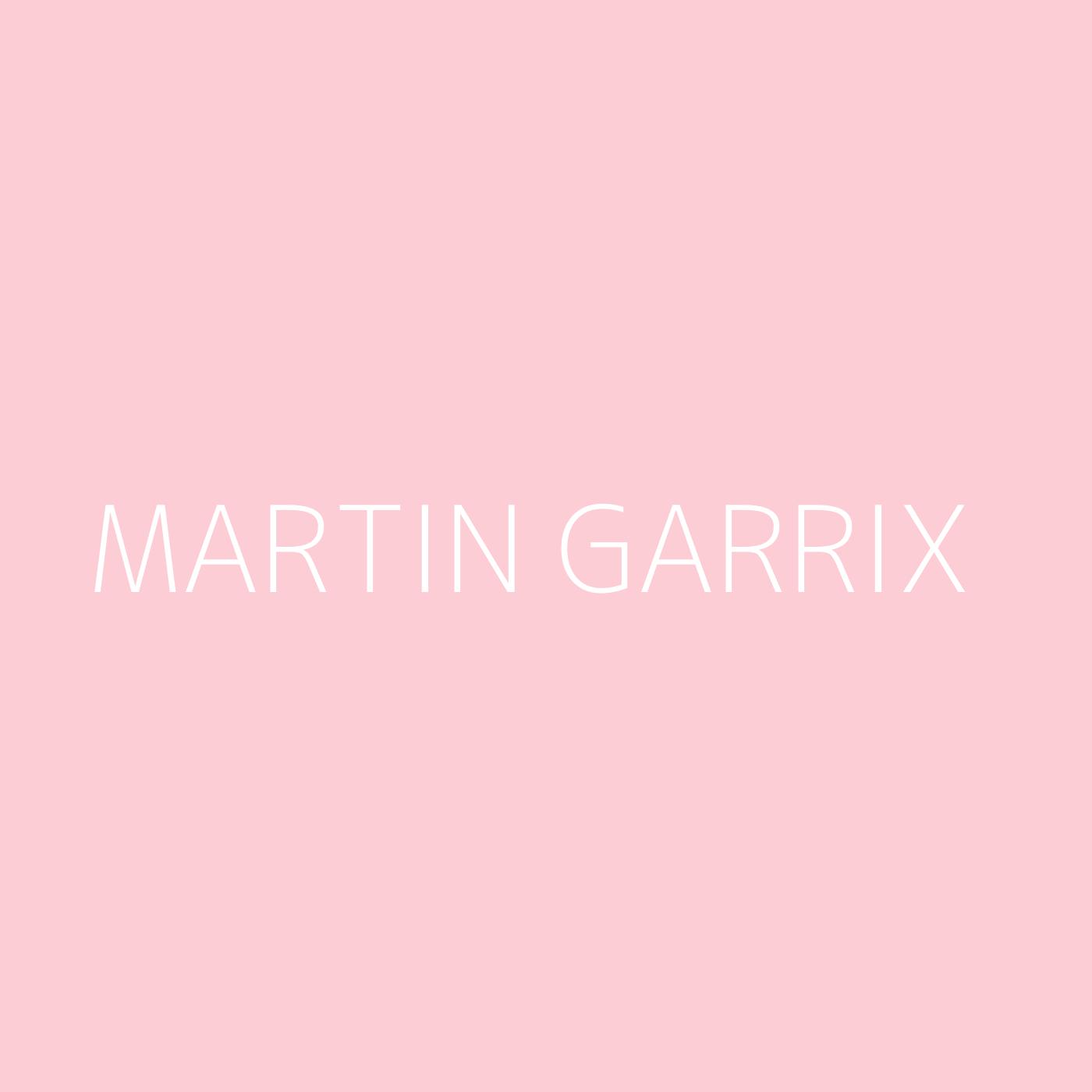 Martin Garrix Playlist Artwork