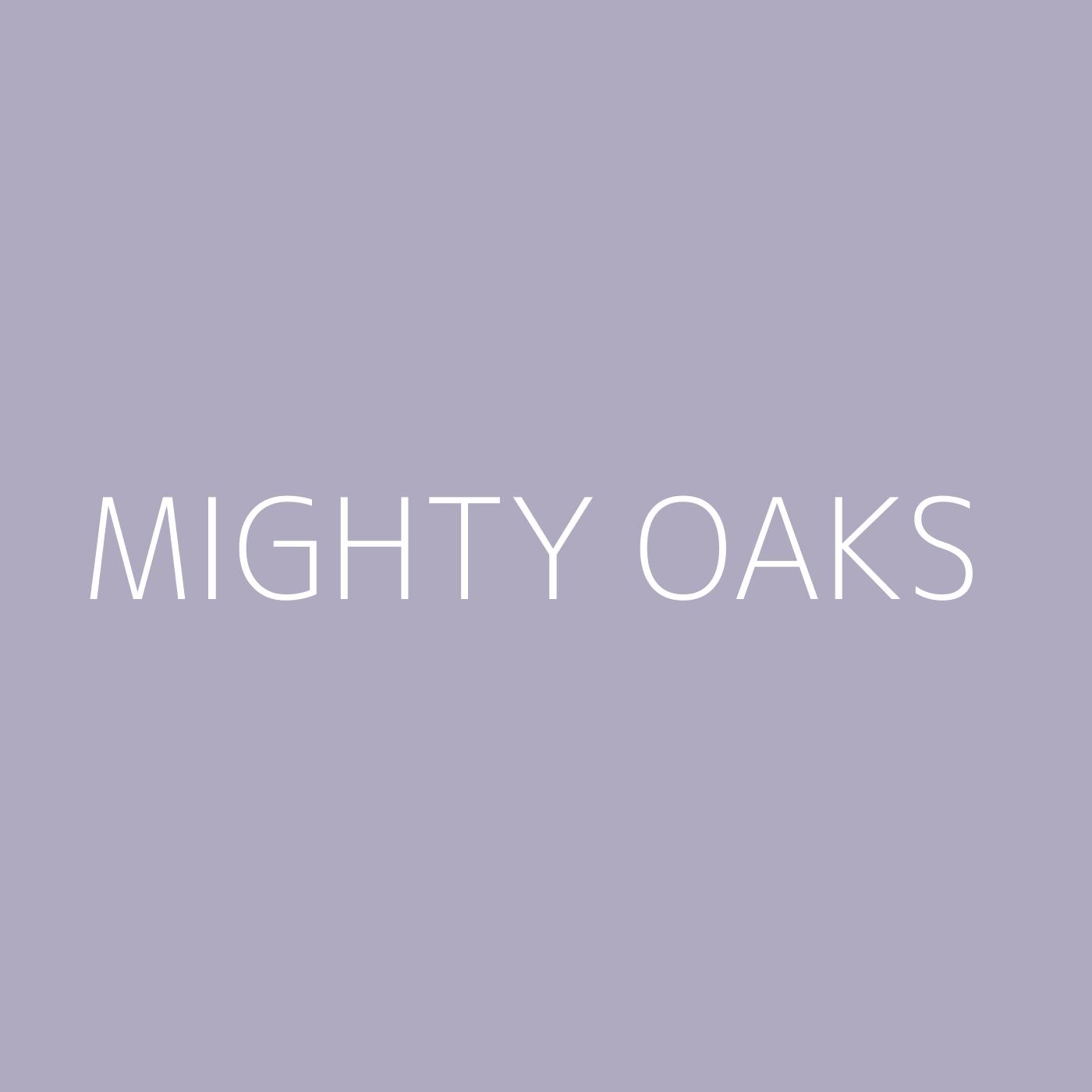 Mighty Oaks Playlist Artwork