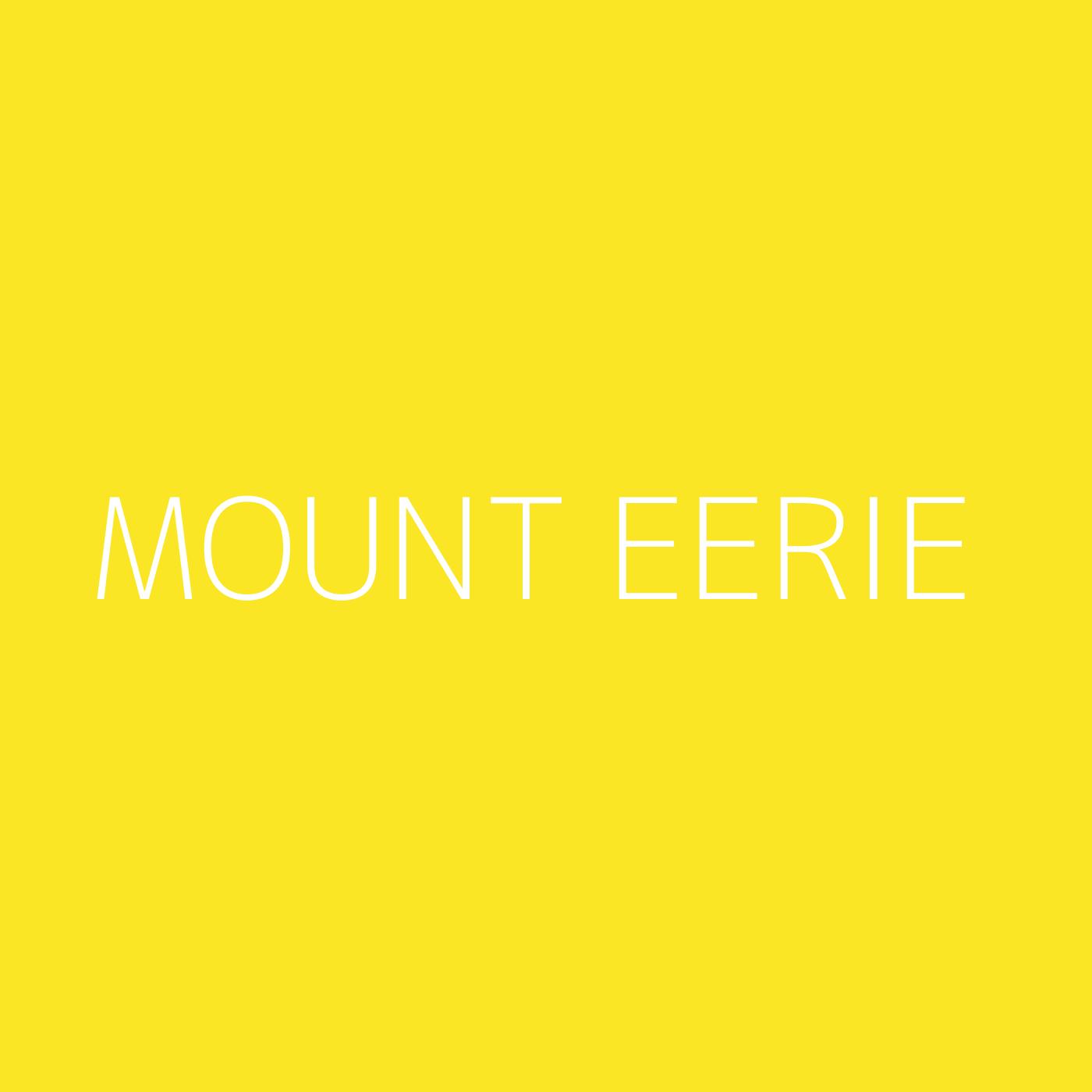 Mount Eerie Playlist Artwork