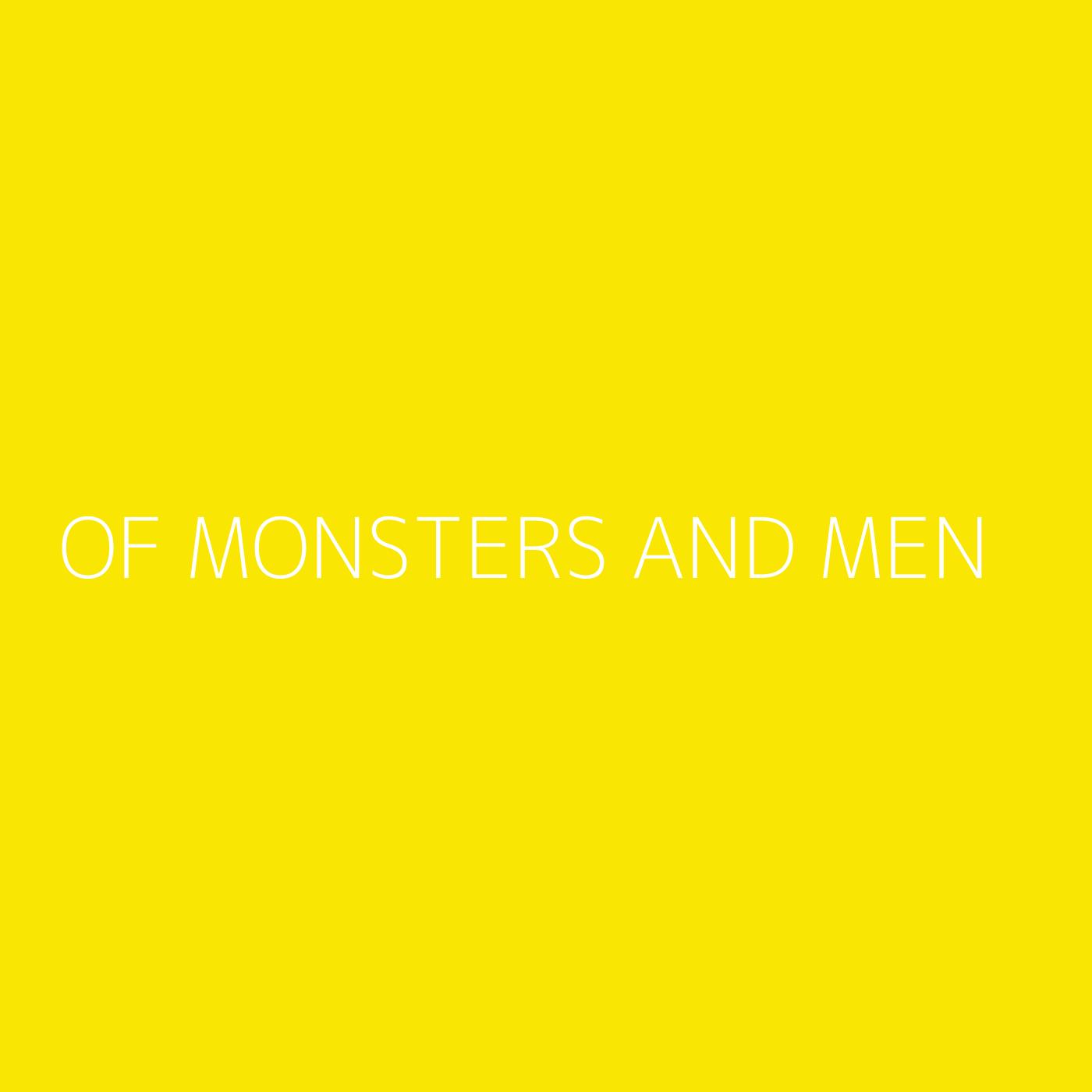 Of Monsters and Men Playlist Artwork