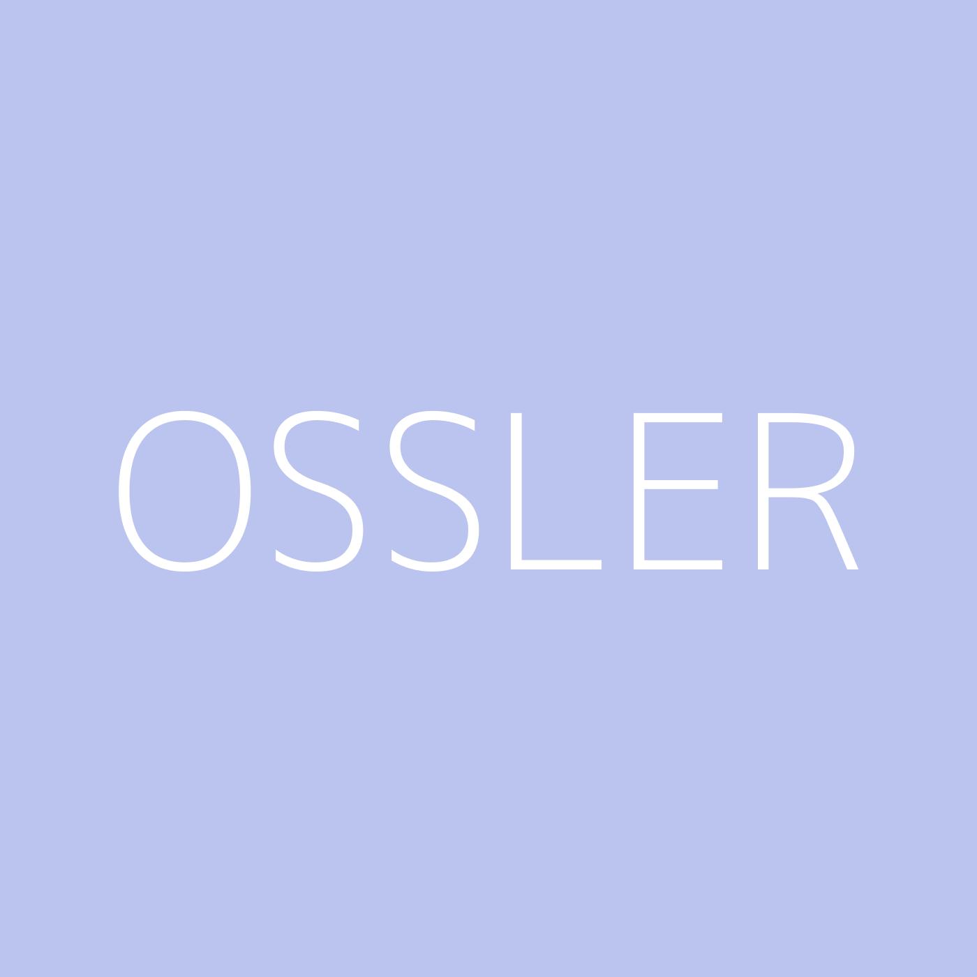 Ossler Playlist Artwork