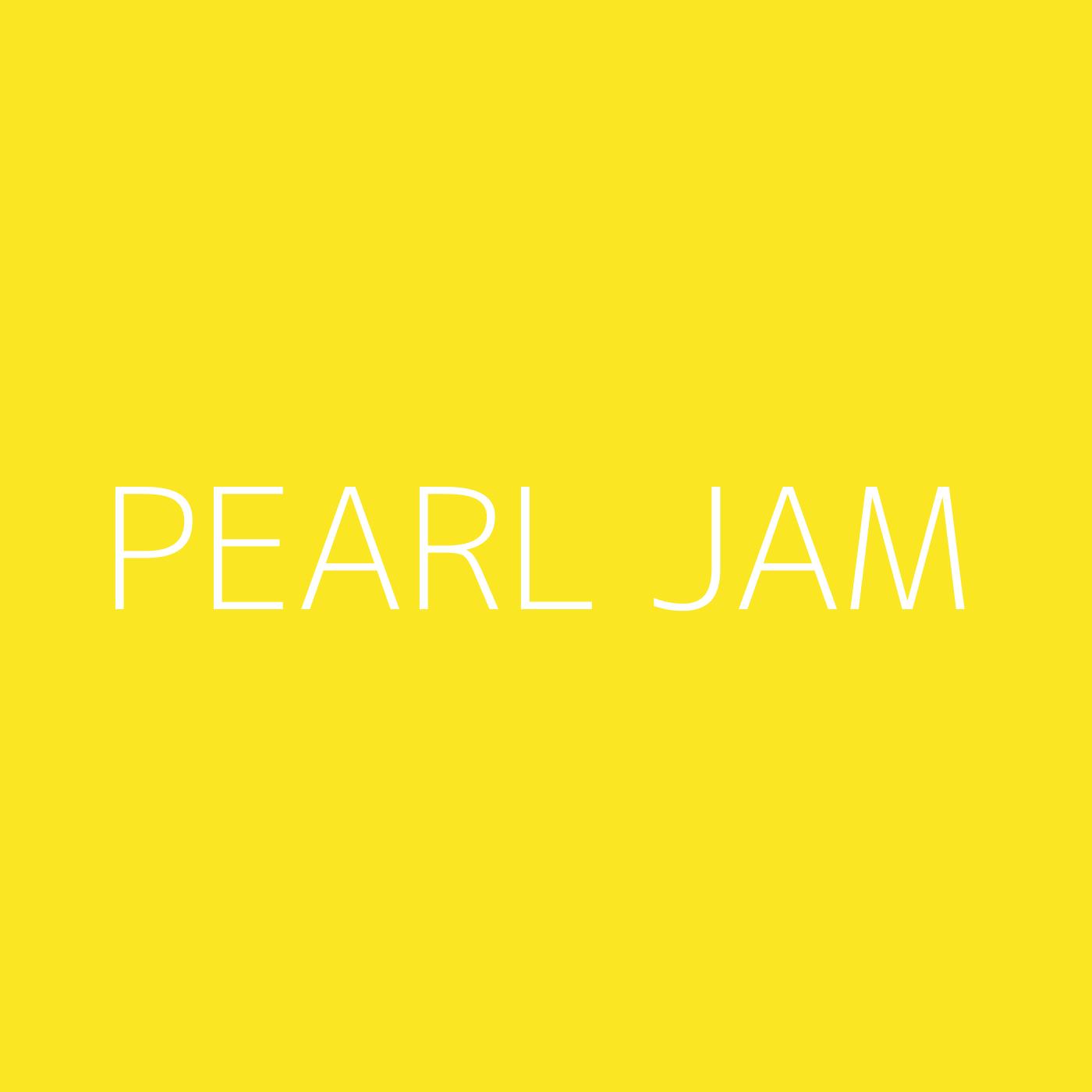 Pearl Jam Playlist Artwork