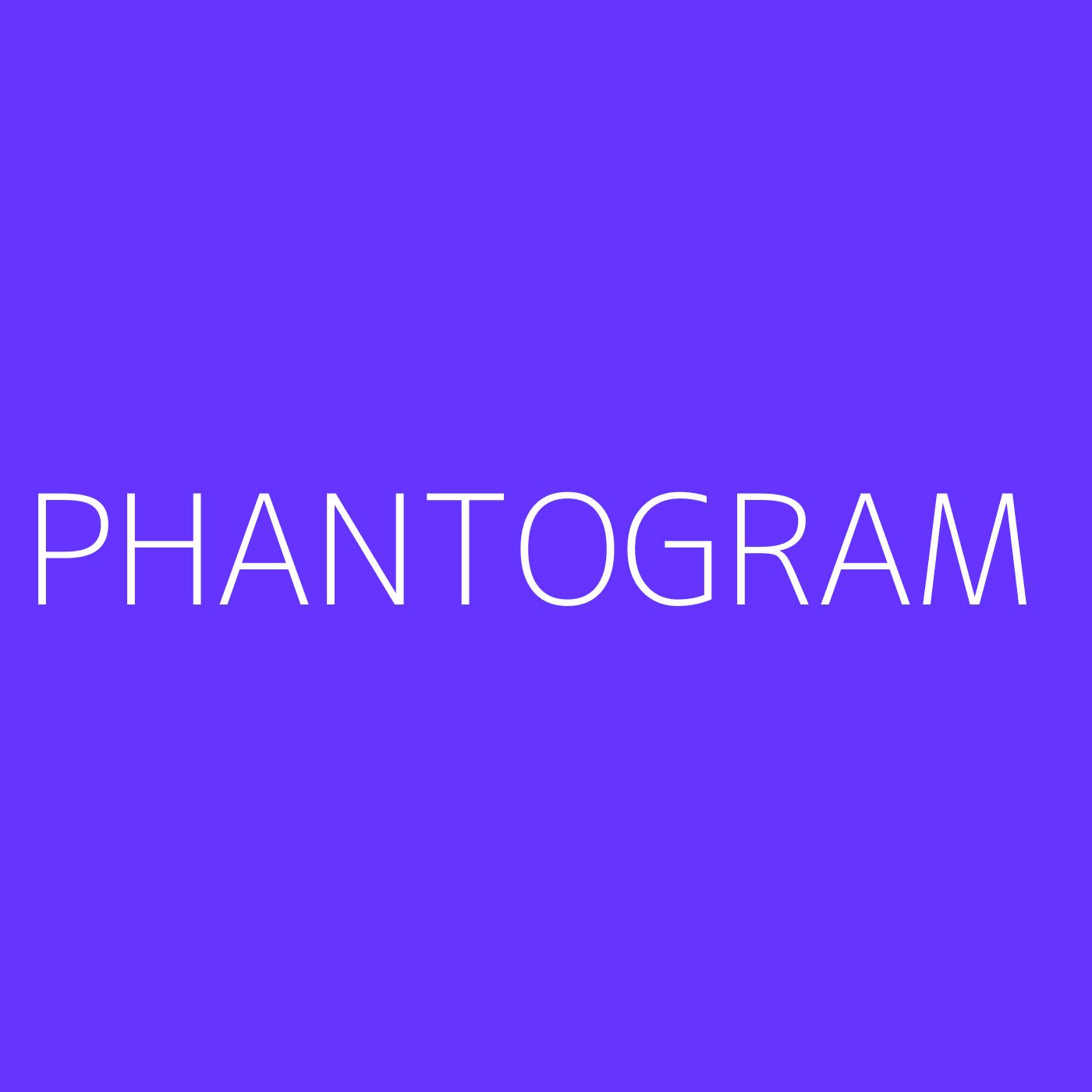 Phantogram Playlist Artwork