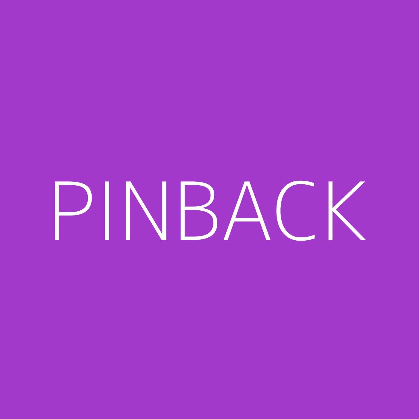 Pinback Playlist Artwork