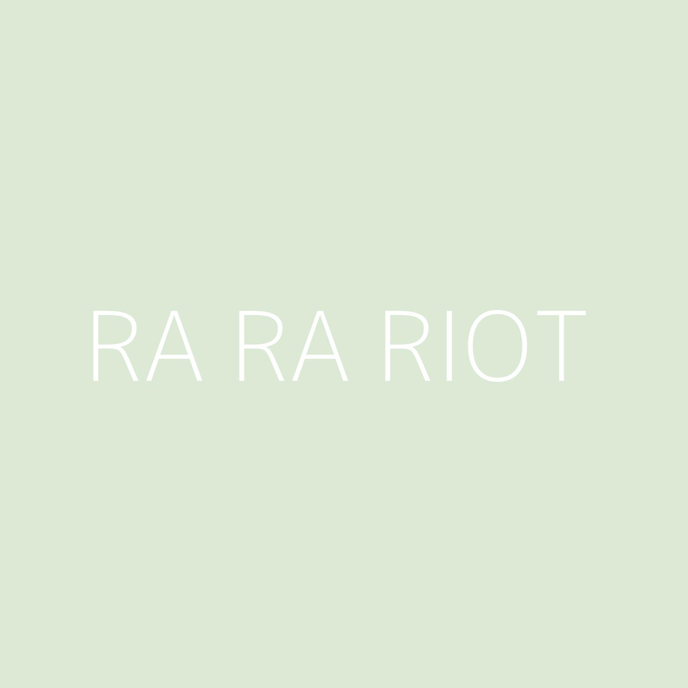 Ra Ra Riot Playlist Artwork