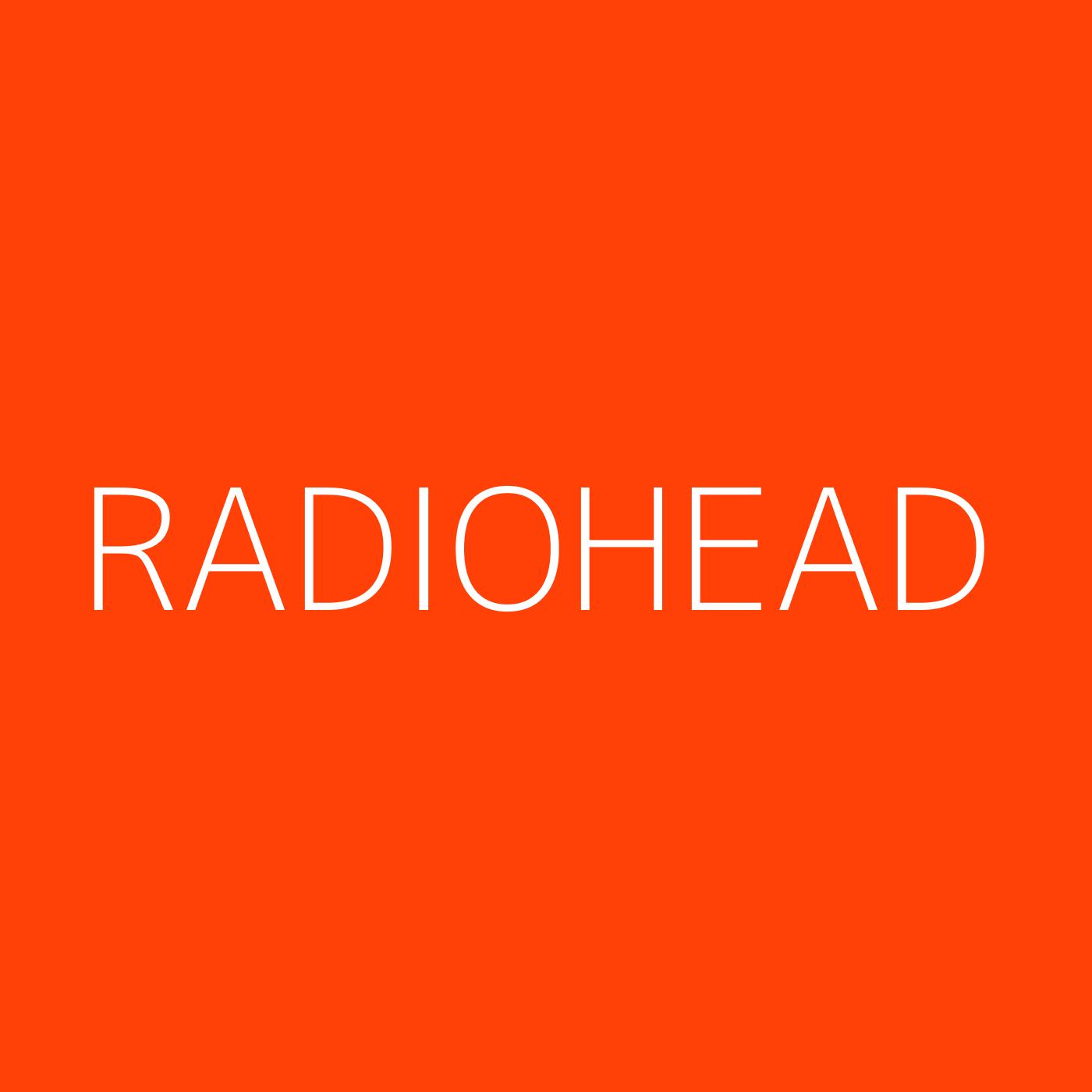 Radiohead Playlist Artwork