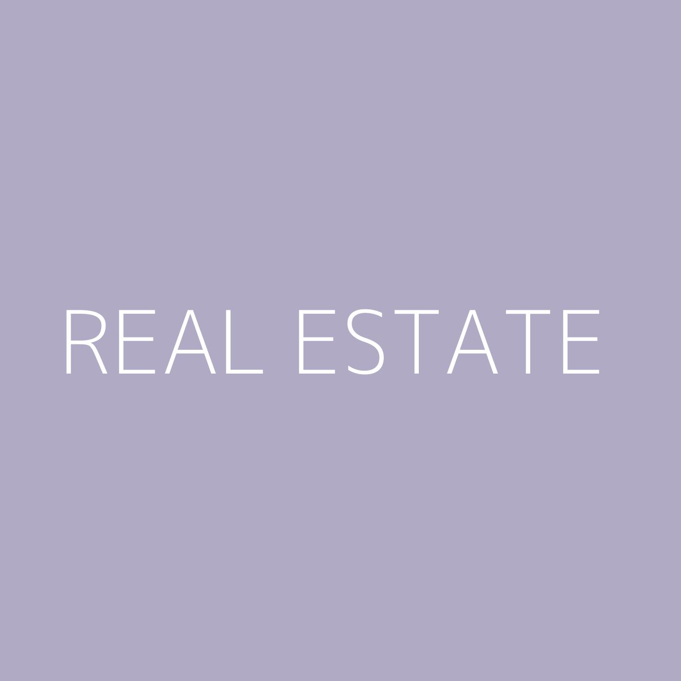 Real Estate Playlist Artwork