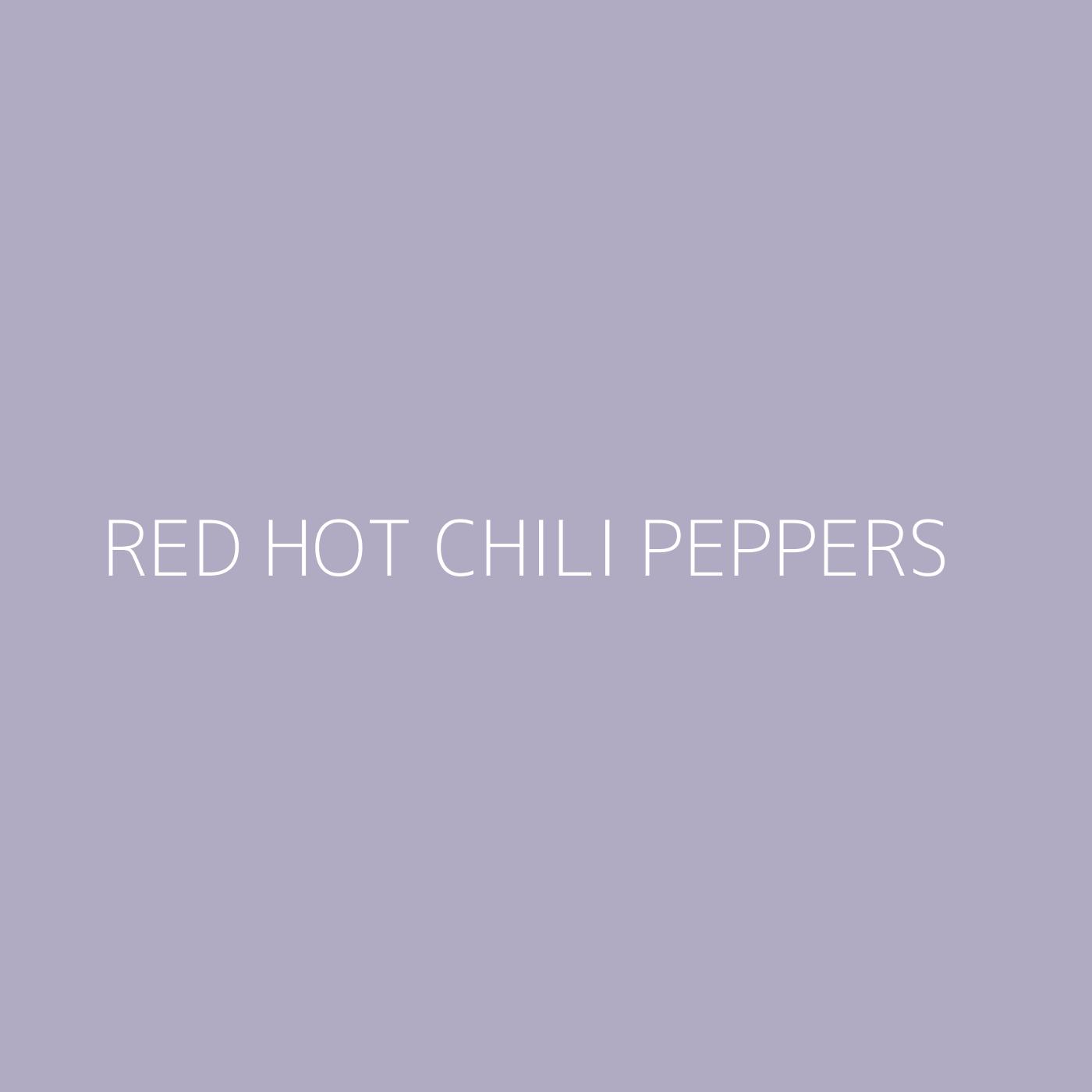 Red Hot Chili Peppers Playlist Artwork