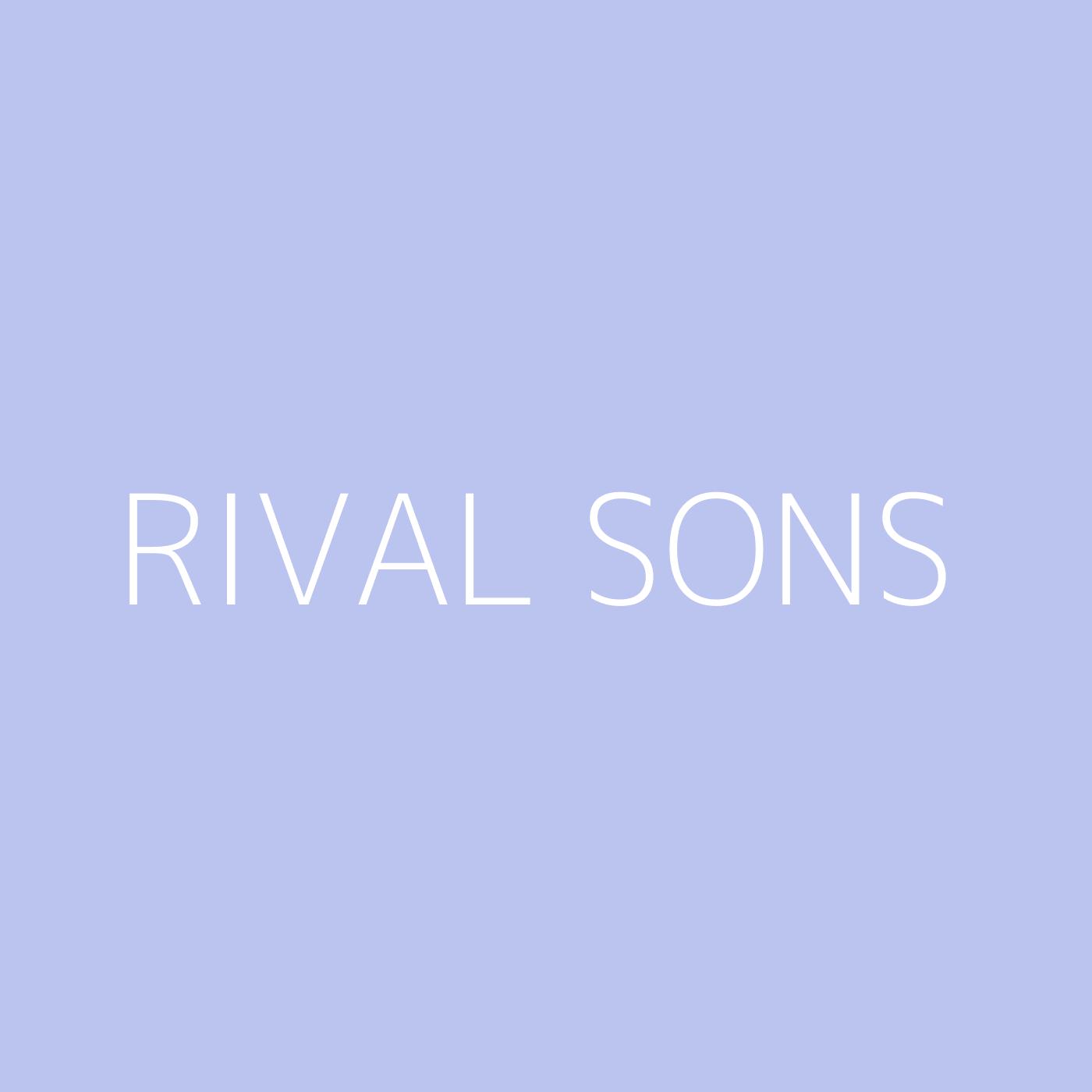 Rival Sons Playlist Artwork