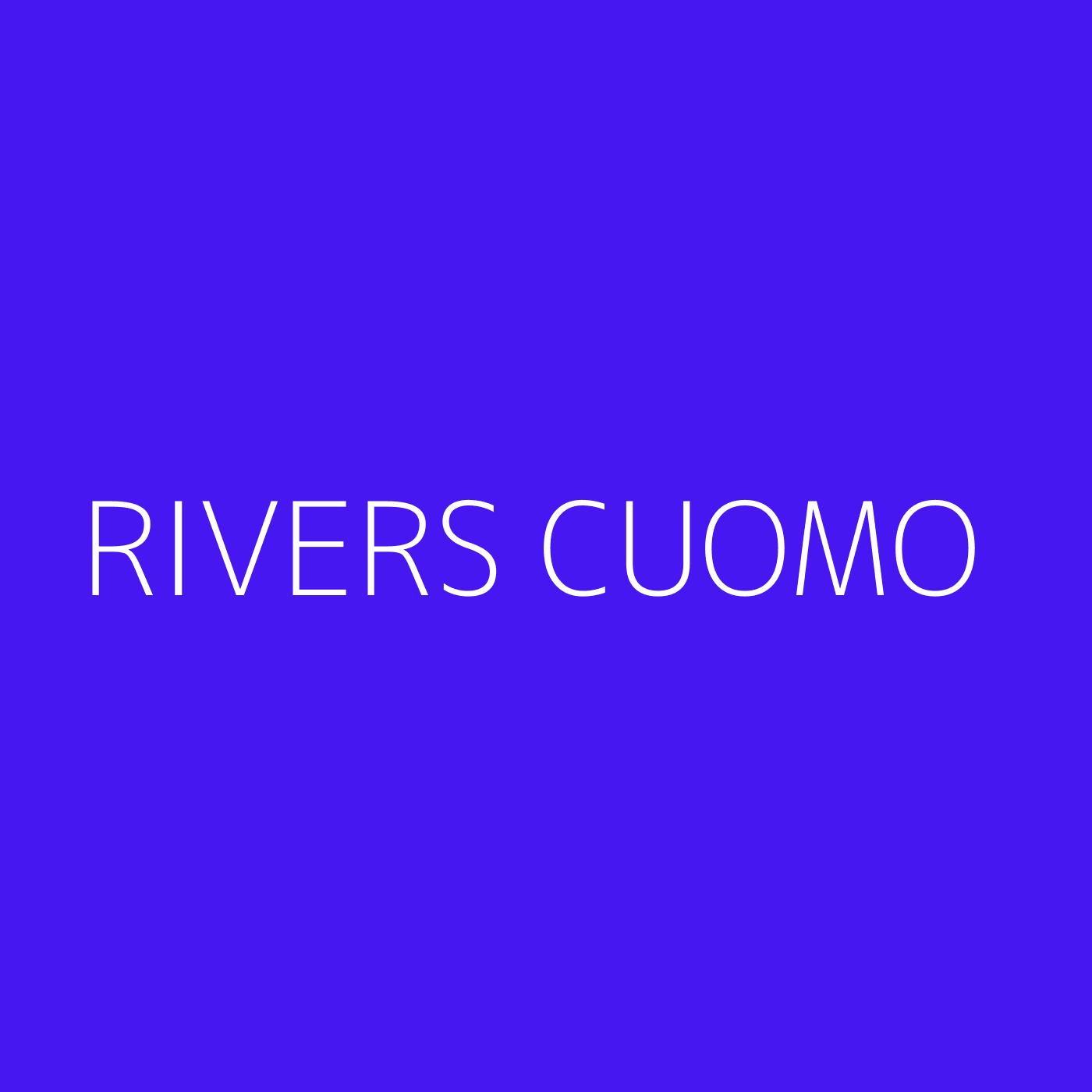 Rivers Cuomo Playlist Artwork