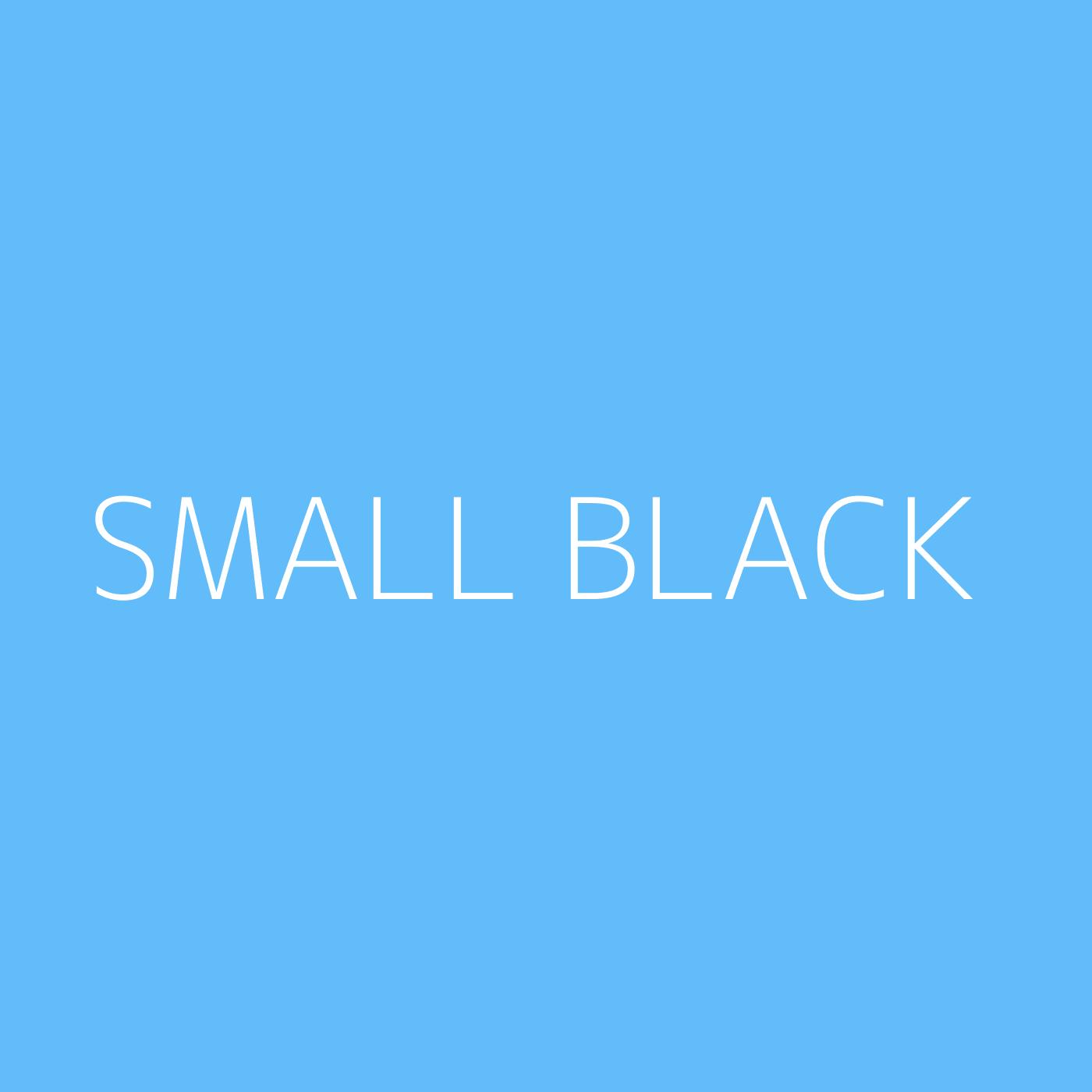 Small Black Playlist Artwork