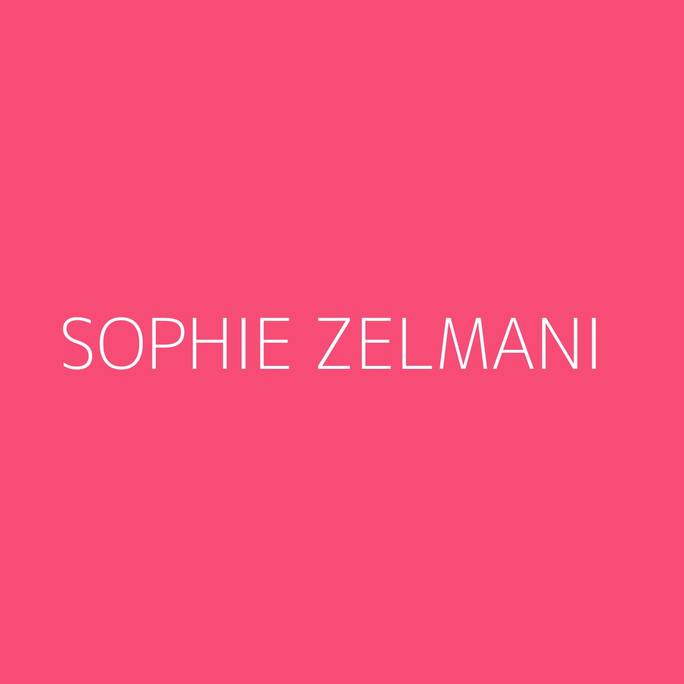 Sophie Zelmani Playlist Artwork