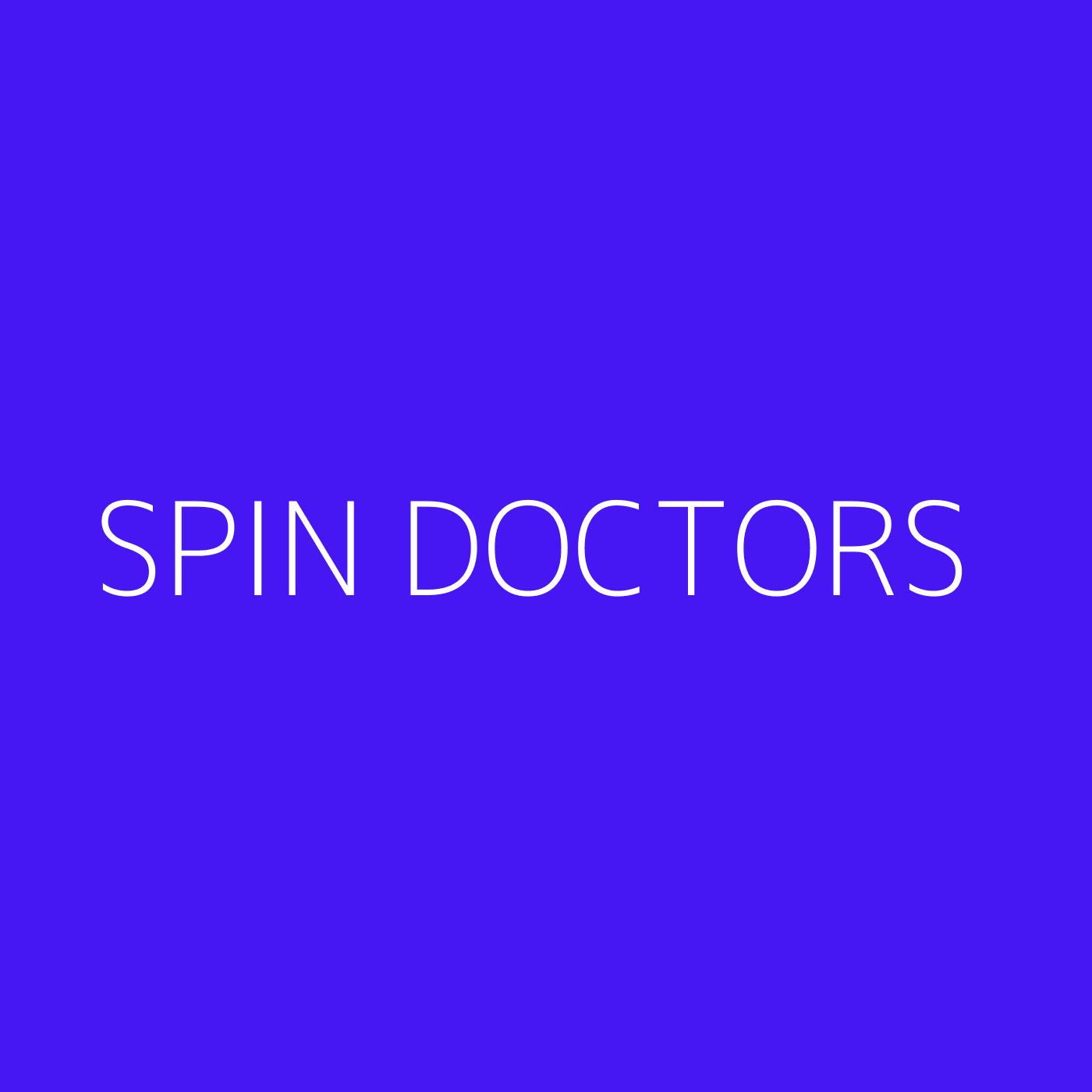 Spin Doctors Playlist Artwork