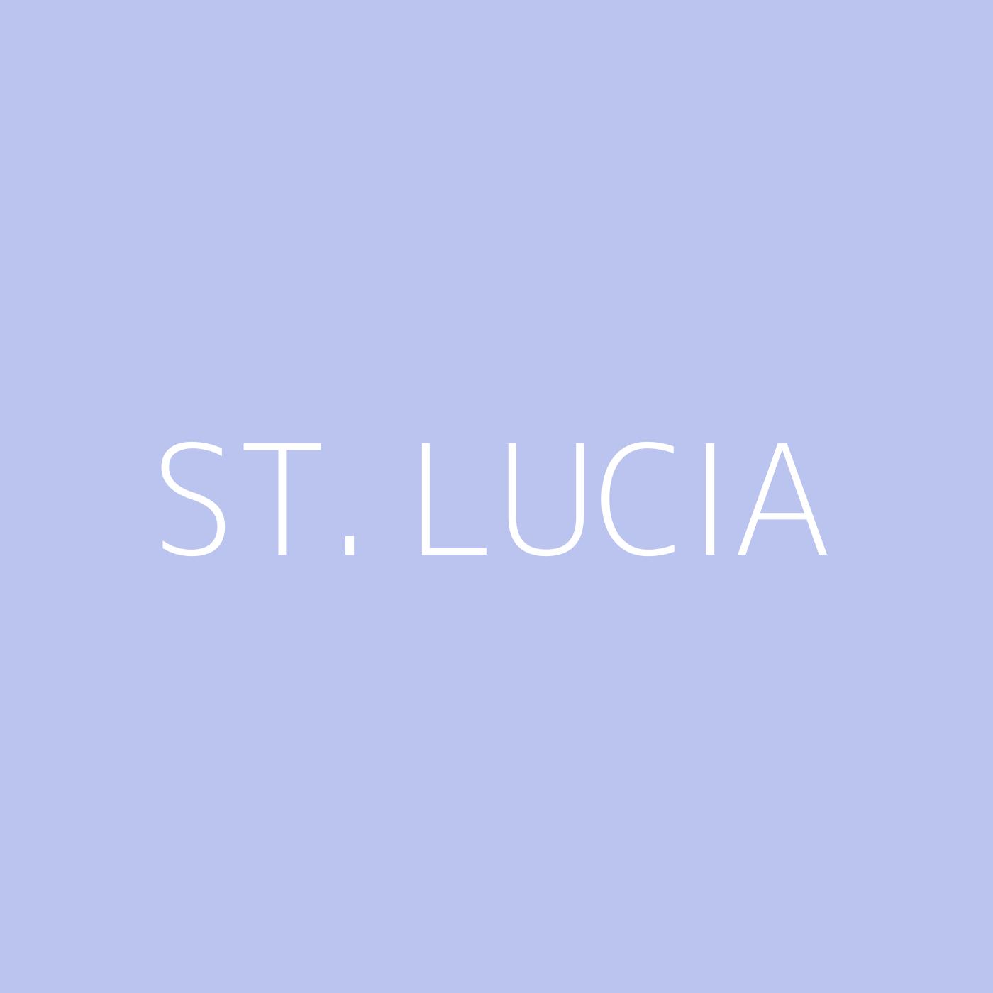 St. Lucia Playlist Artwork